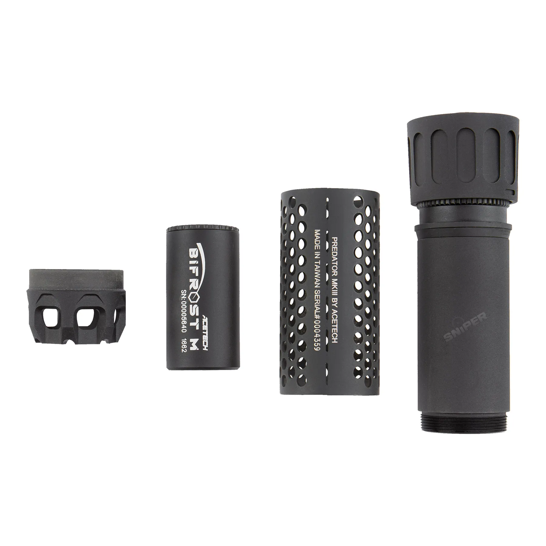 Acetech Predator MKIII Tracer Unit w/ Bifrost M, Black