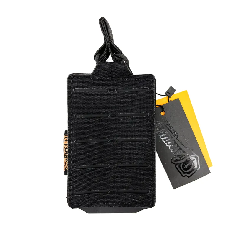 Conquer Single M4 Mag Pouch, Black