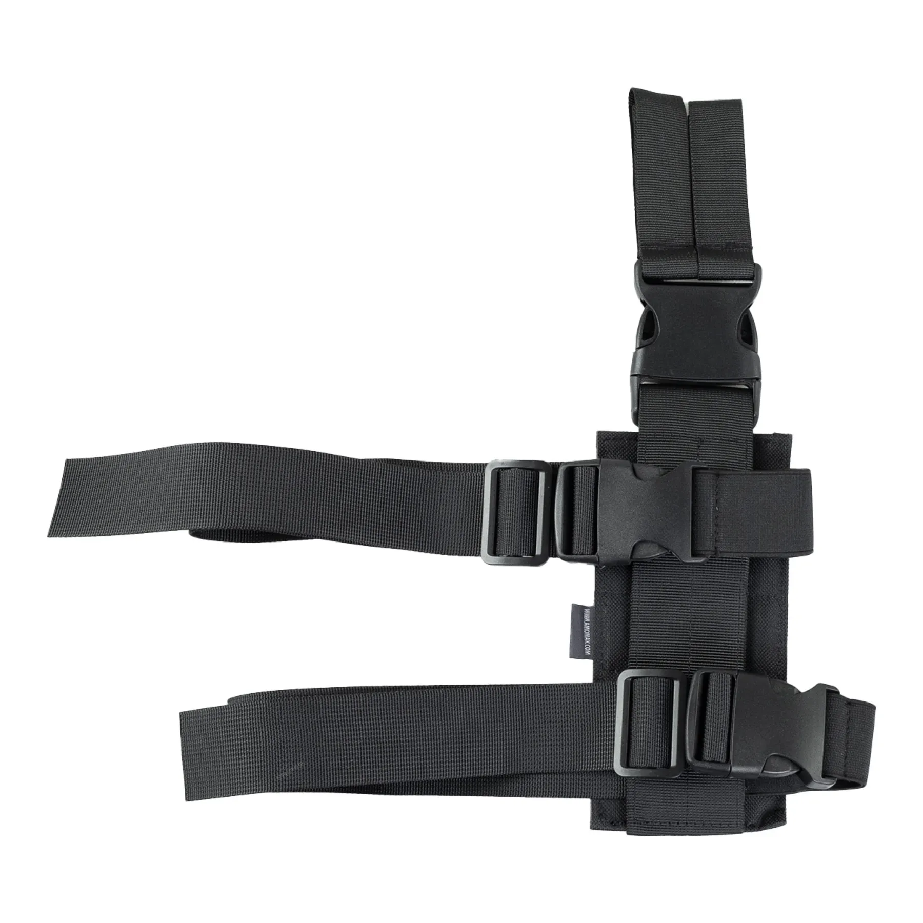 Amomax Fabric Molle Drop-Leg Platform für Holster, Black