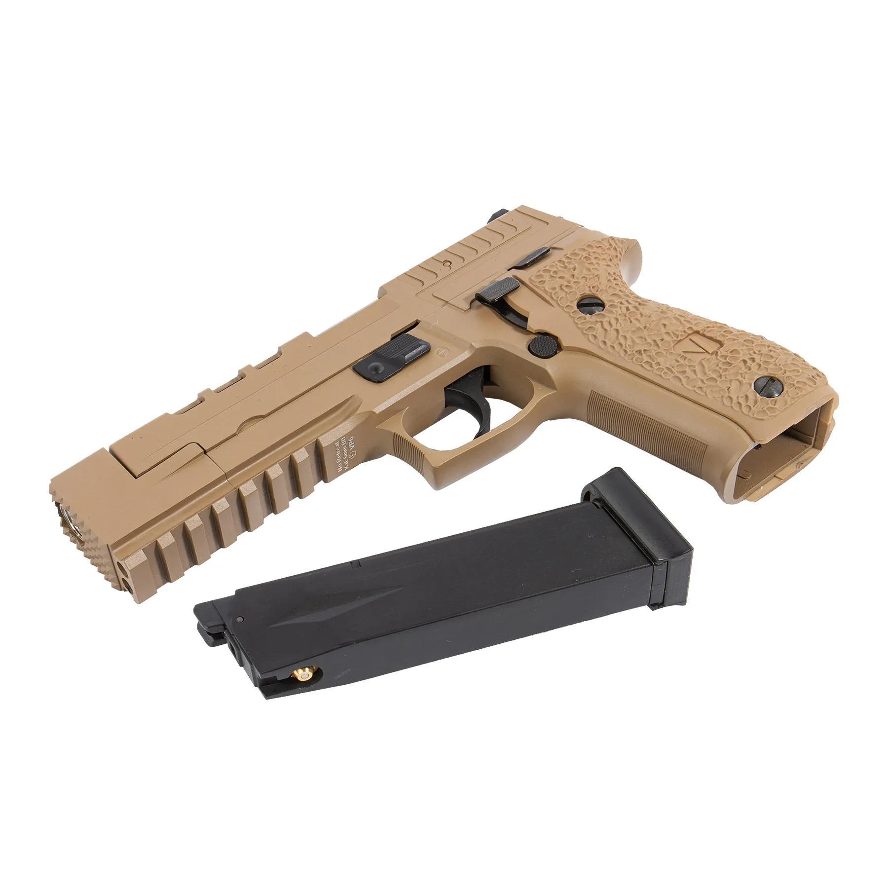 Vorsk VP-26X Softair Pistole GBB, Tan Vorsk VP-26X Softair Pistole GBB, Tan