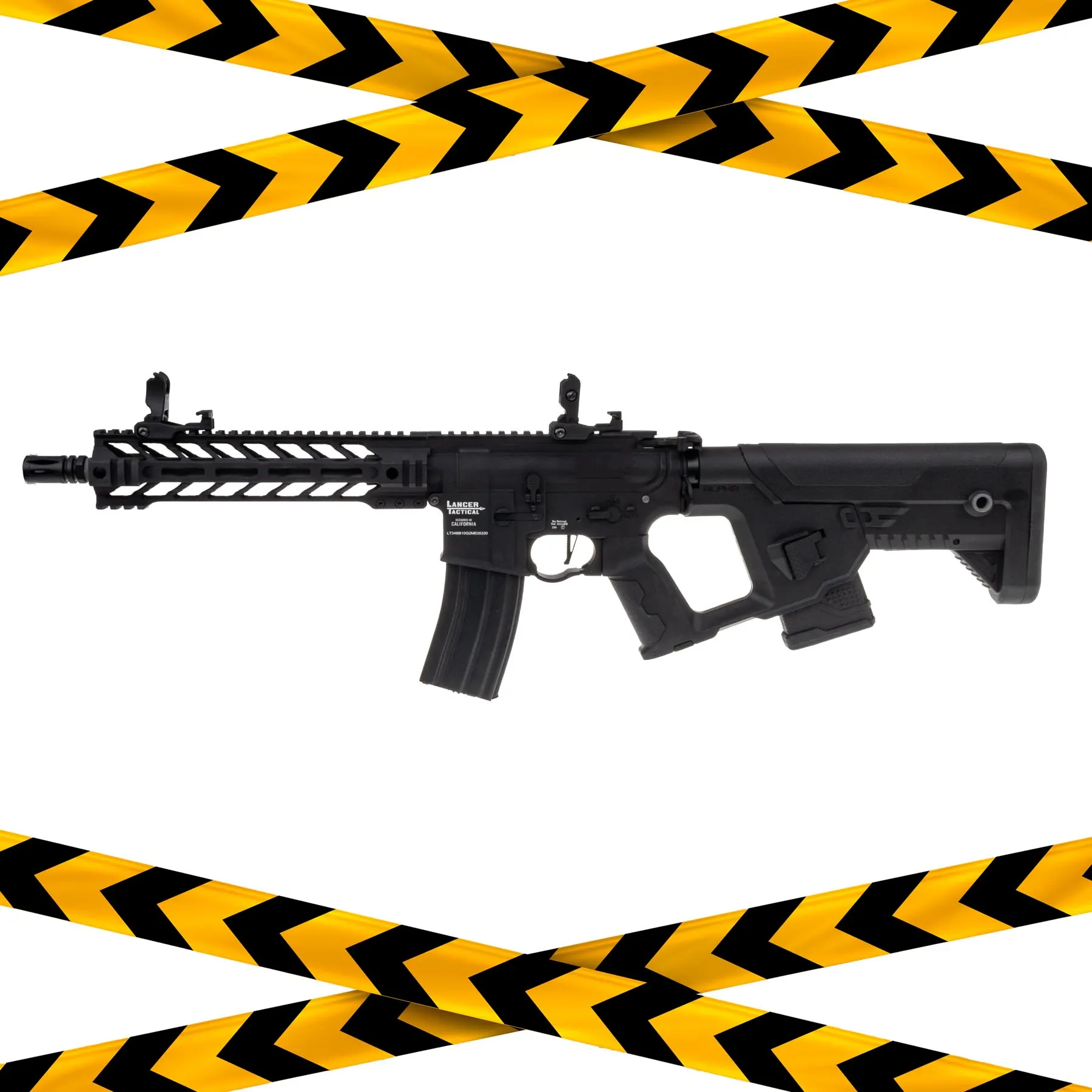 B-Ware Enforcer Battle Hawk Skeleton (S)AEG, Black