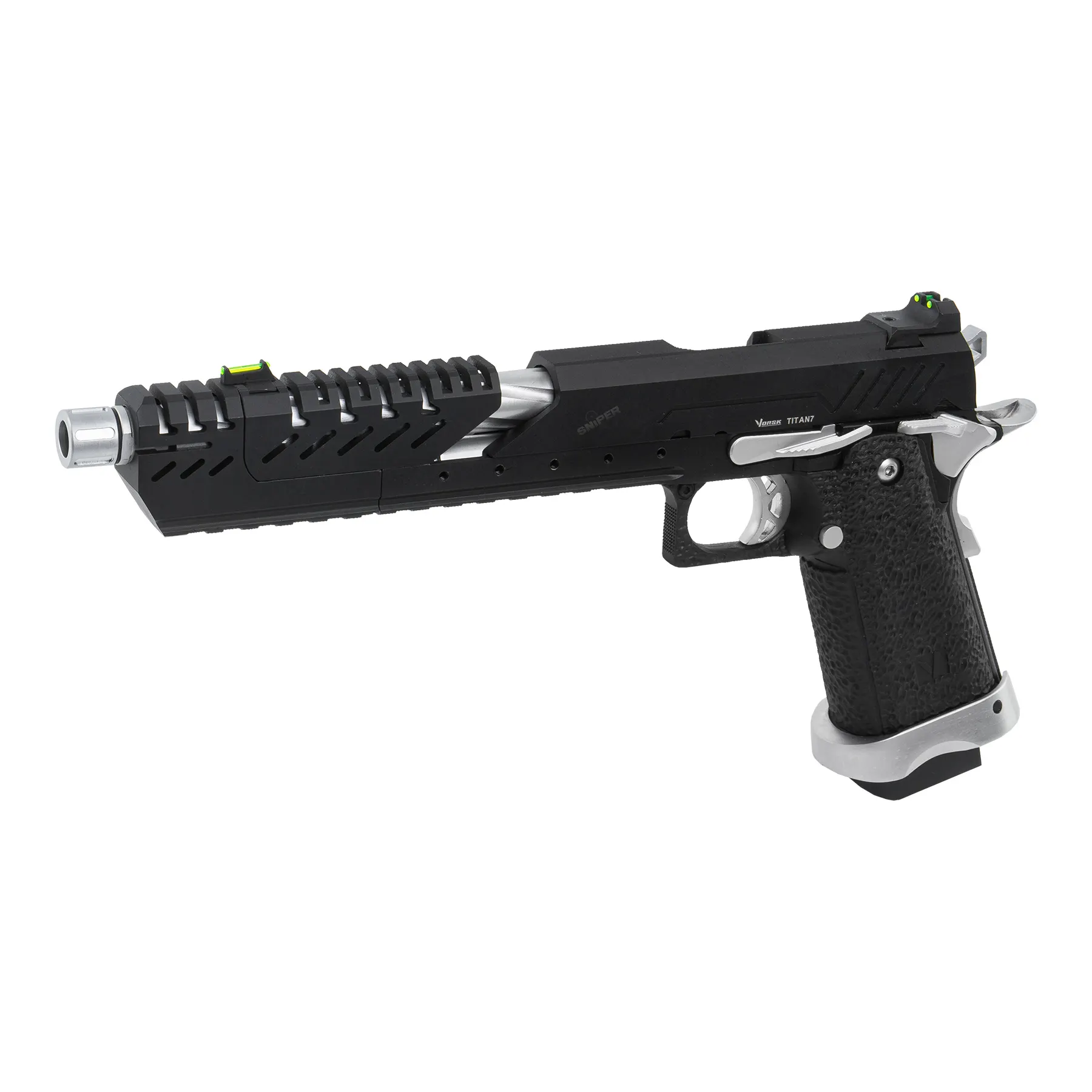 Vorsk Hi-Capa Titan 7, Chrome Match, GBB Vorsk Hi-Capa Titan 7, Chrome Match, GBB