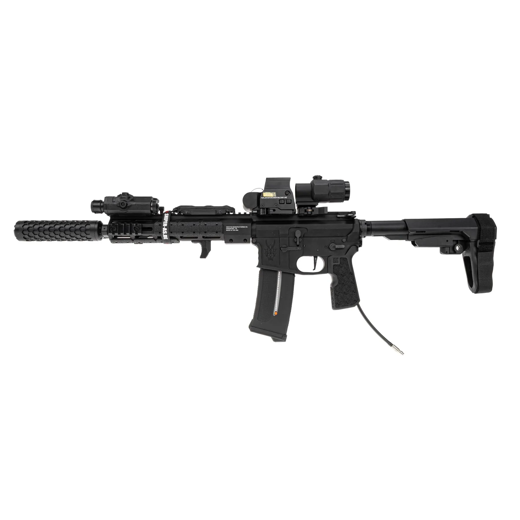 SAC x MTW Billet 10" Lone Wolf, Black