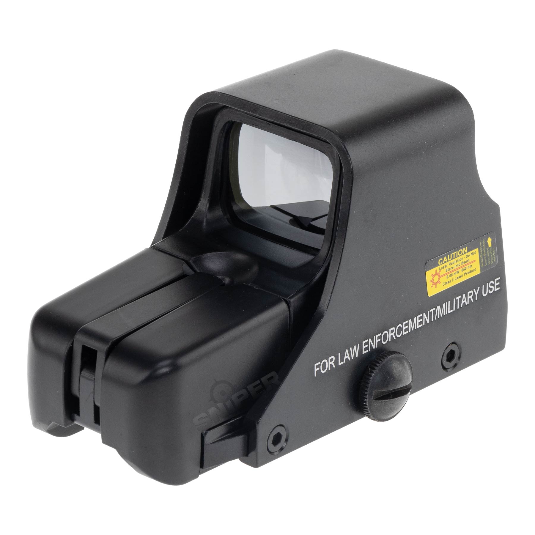 Reapo R551 Holo Red Dot Visier w/ 3x Magnifier, Black