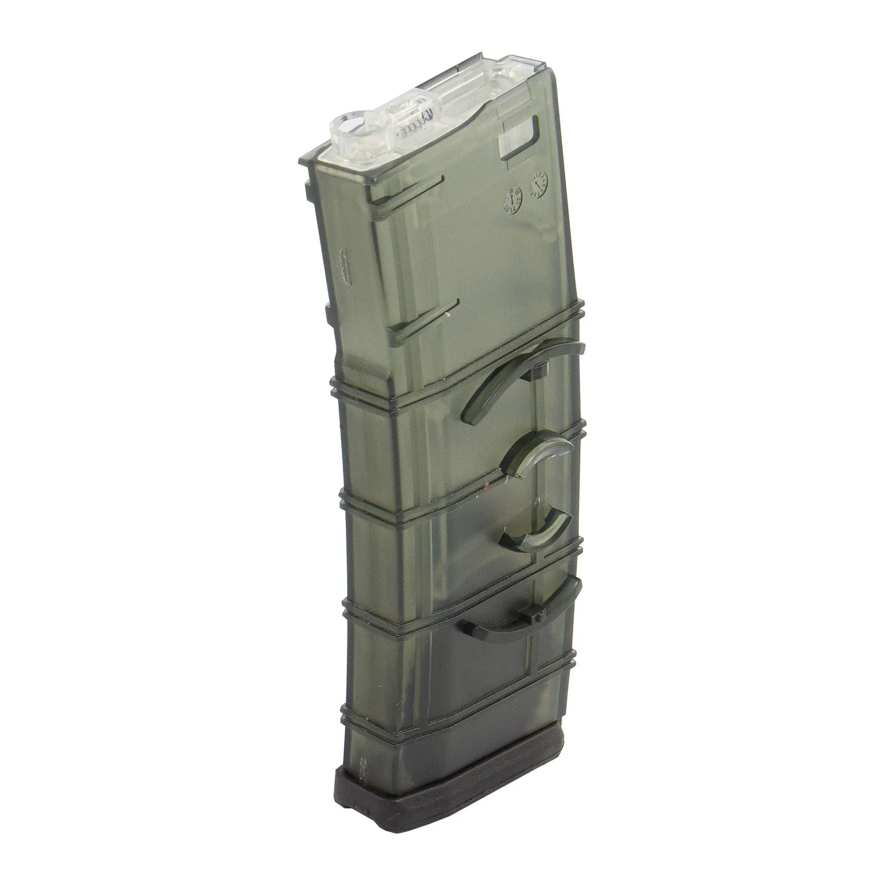 Hi Cap Magazin für M4/M16, 350rds Translucent Green