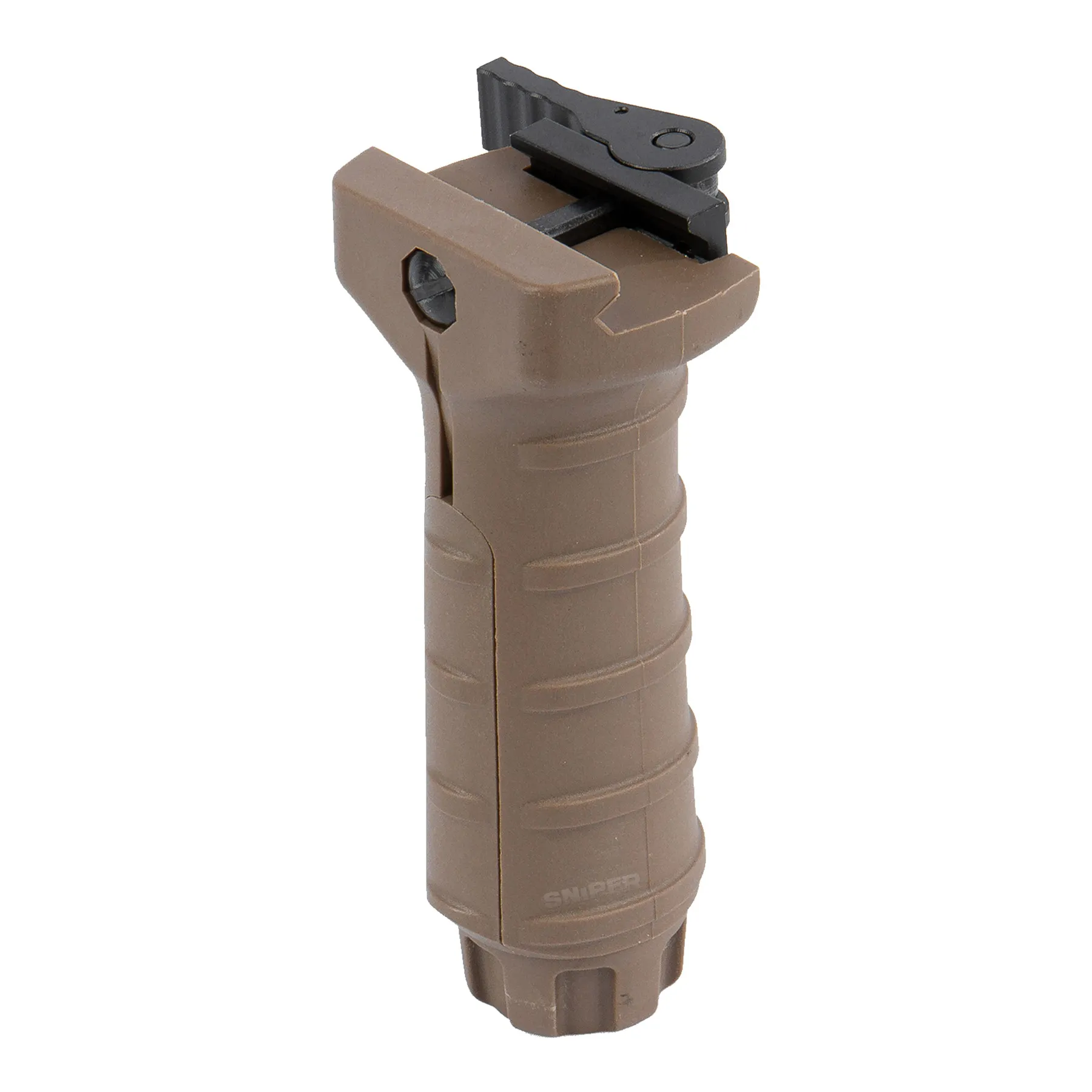 QD Long Vertical Grip, Dark Earth