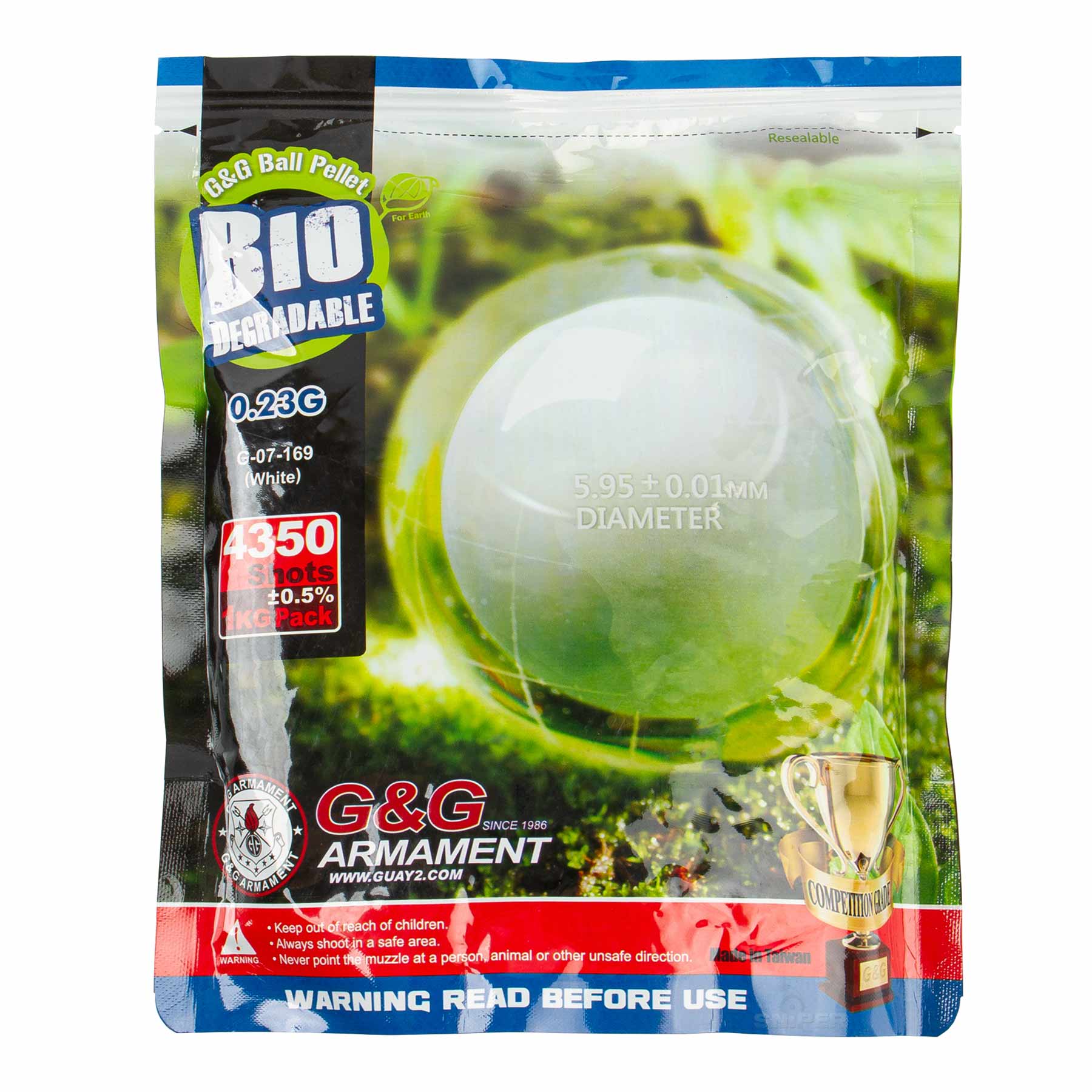 0,23gr Bio BBs, 4350er Beutel