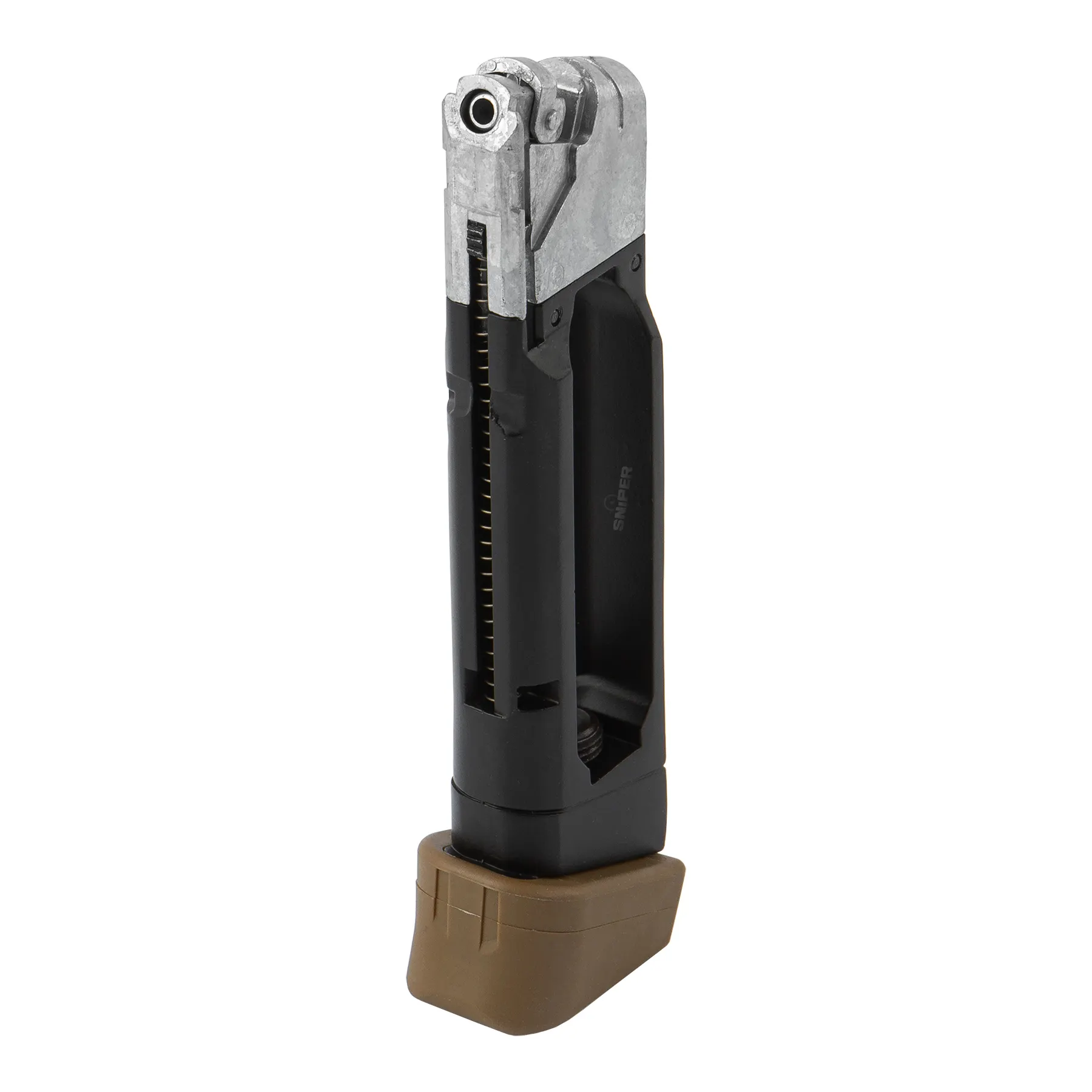 Glock 19X CO2 Ersatzmagazin Bicolor Softair