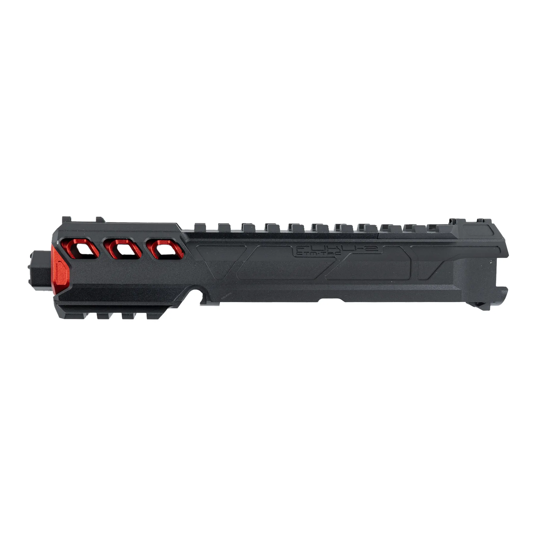 AAP-01 CNC Upper Set Short, Black/Red