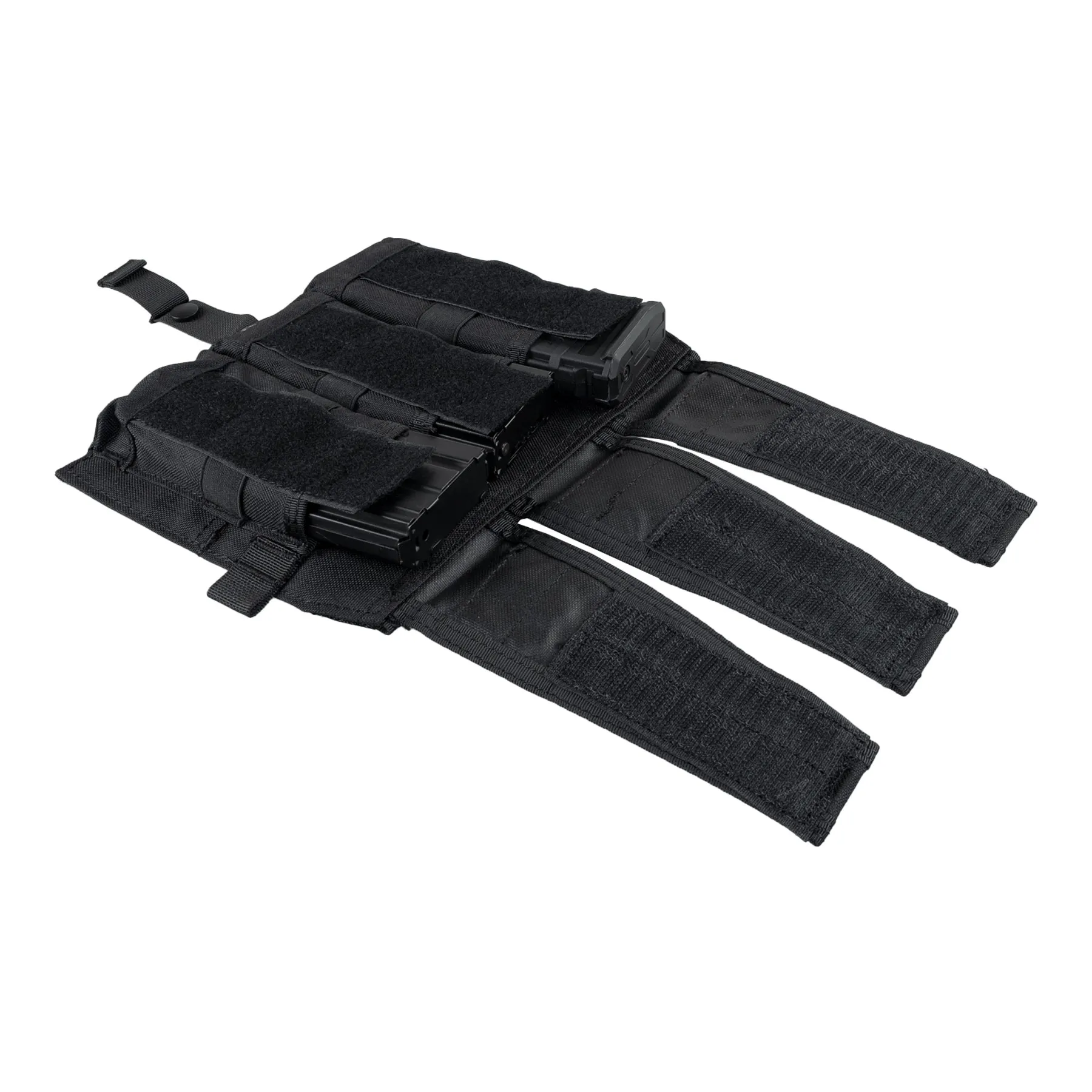 Reapo JPC Front Flap Triple Mag Pouch, Black