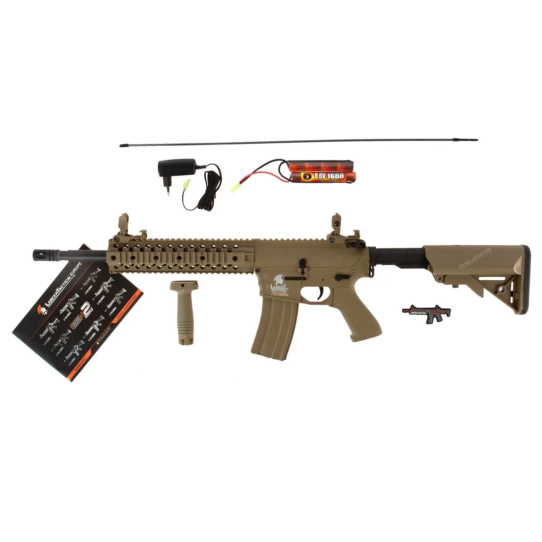 M4 EVO ETU+ Mosfet AEG < 0,5 Joule, Tan