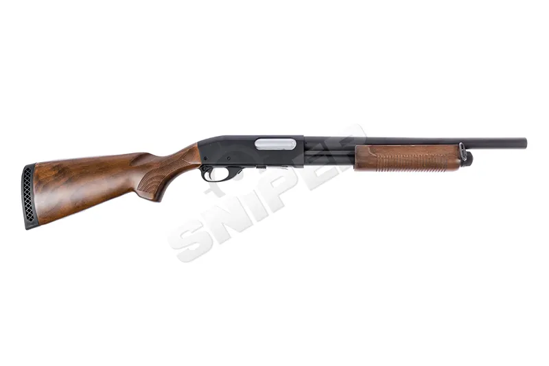 CA870 Police Woodstyle Spring Shotgun, Black