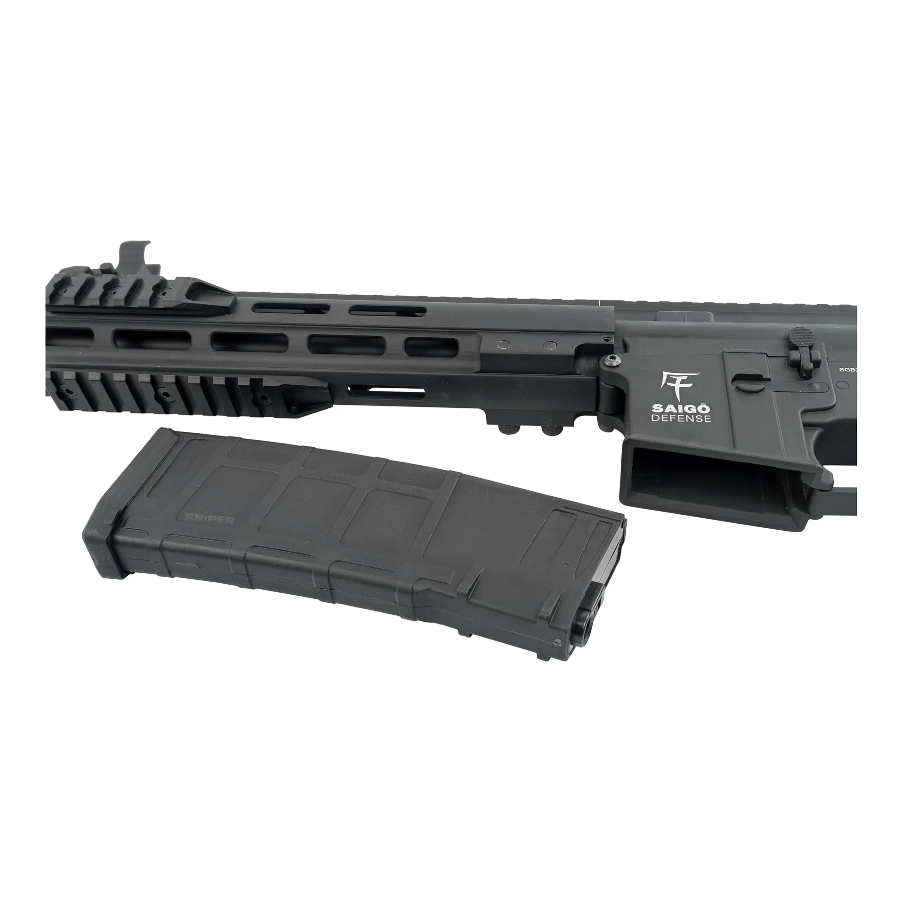 Saigo Defense Bushido Gi ETU M4 (S)AEG, Black Saigo Defense Bushido Gi ETU M4 (S)AEG, Black