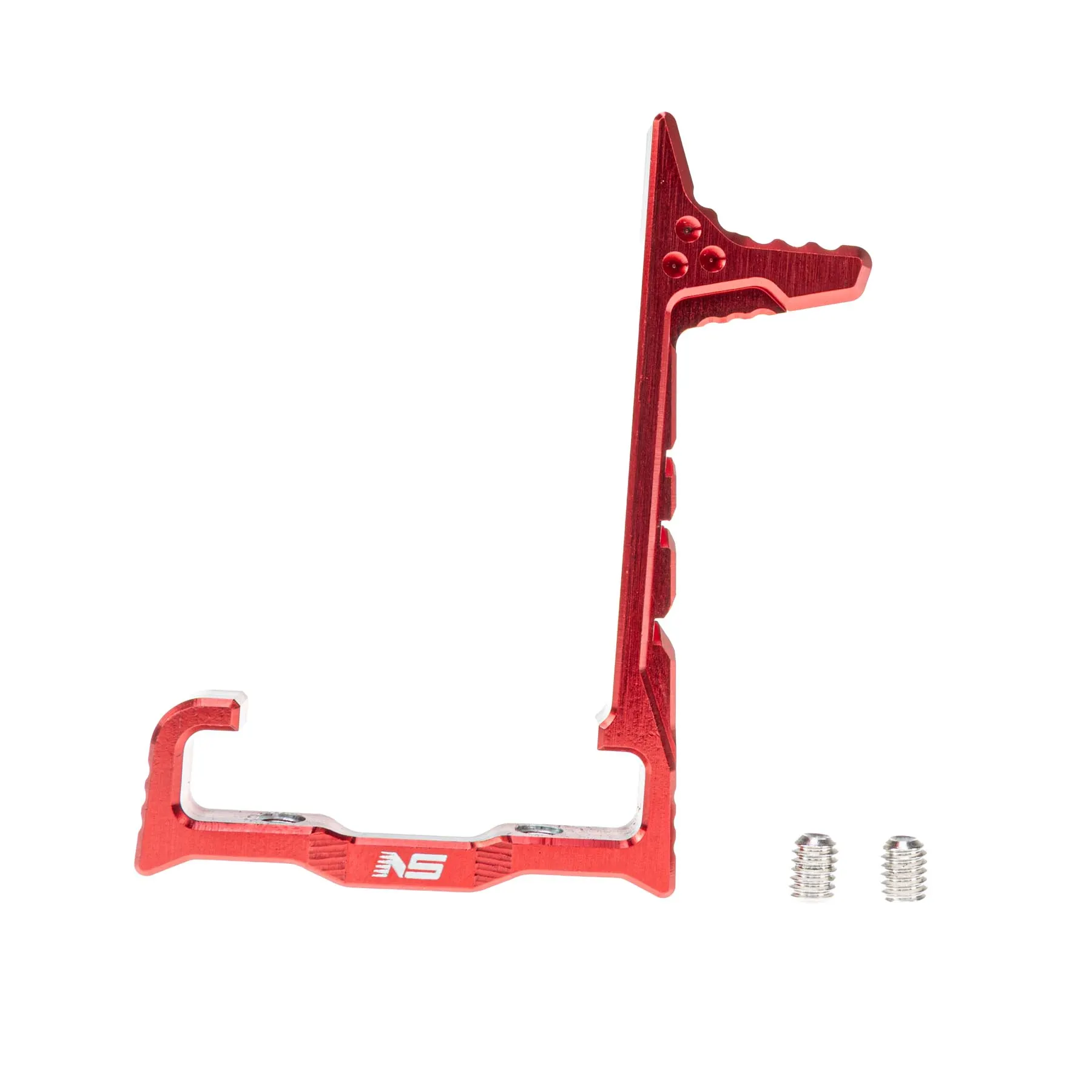 CNC Super Lightweight Side Charging Handle, Red
