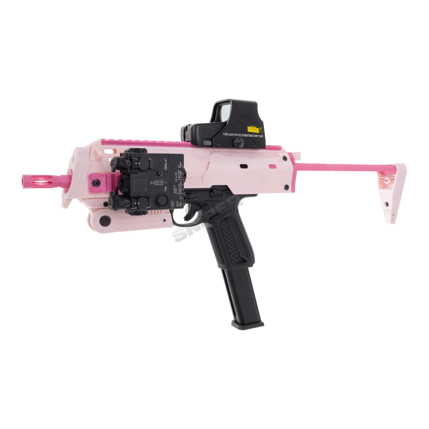 Prep my Airsoft - Action Army AAP 01 Assassin GBB Softair Pistole, Black/Pink