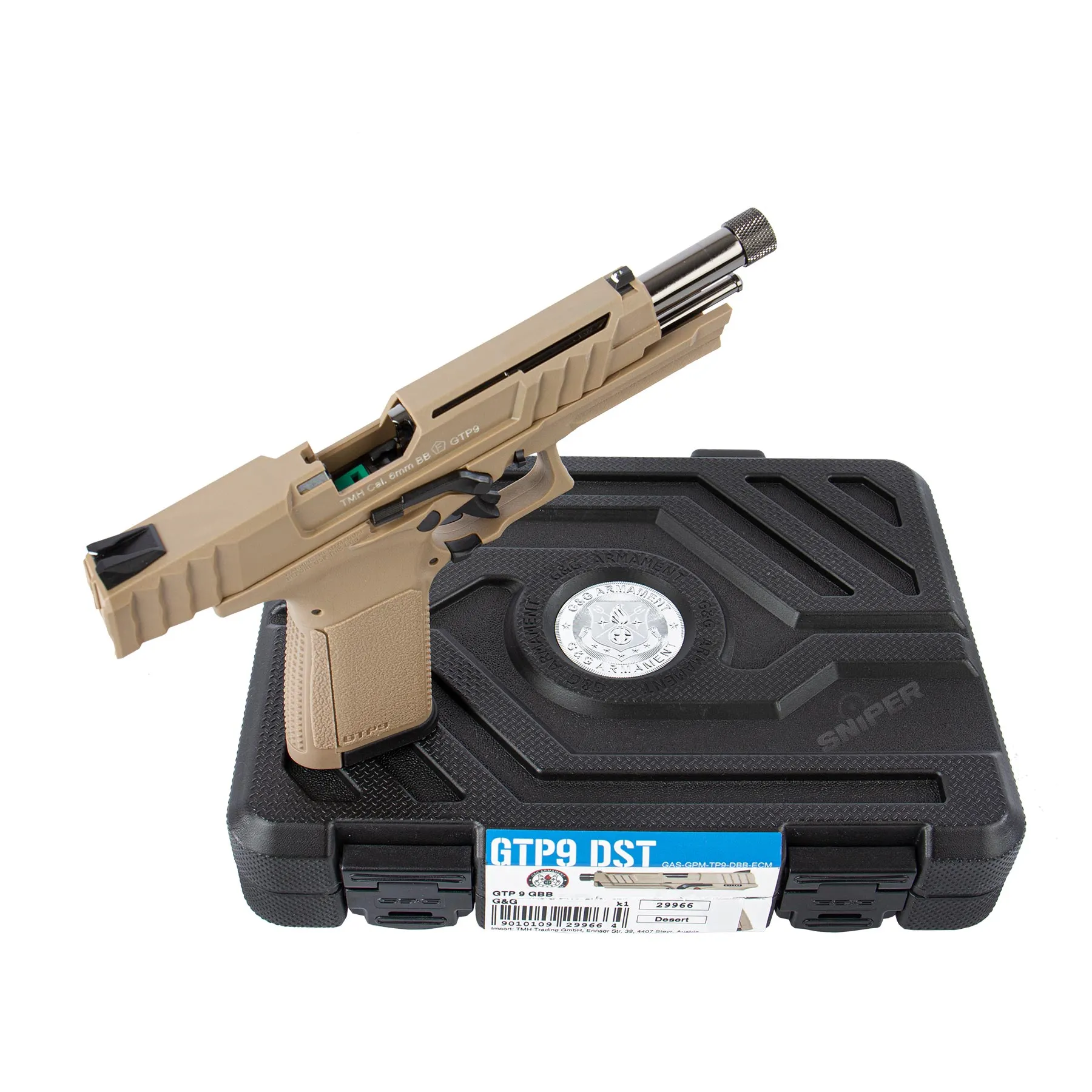 G&G GTP 9 Desert GBB Softair Pistole