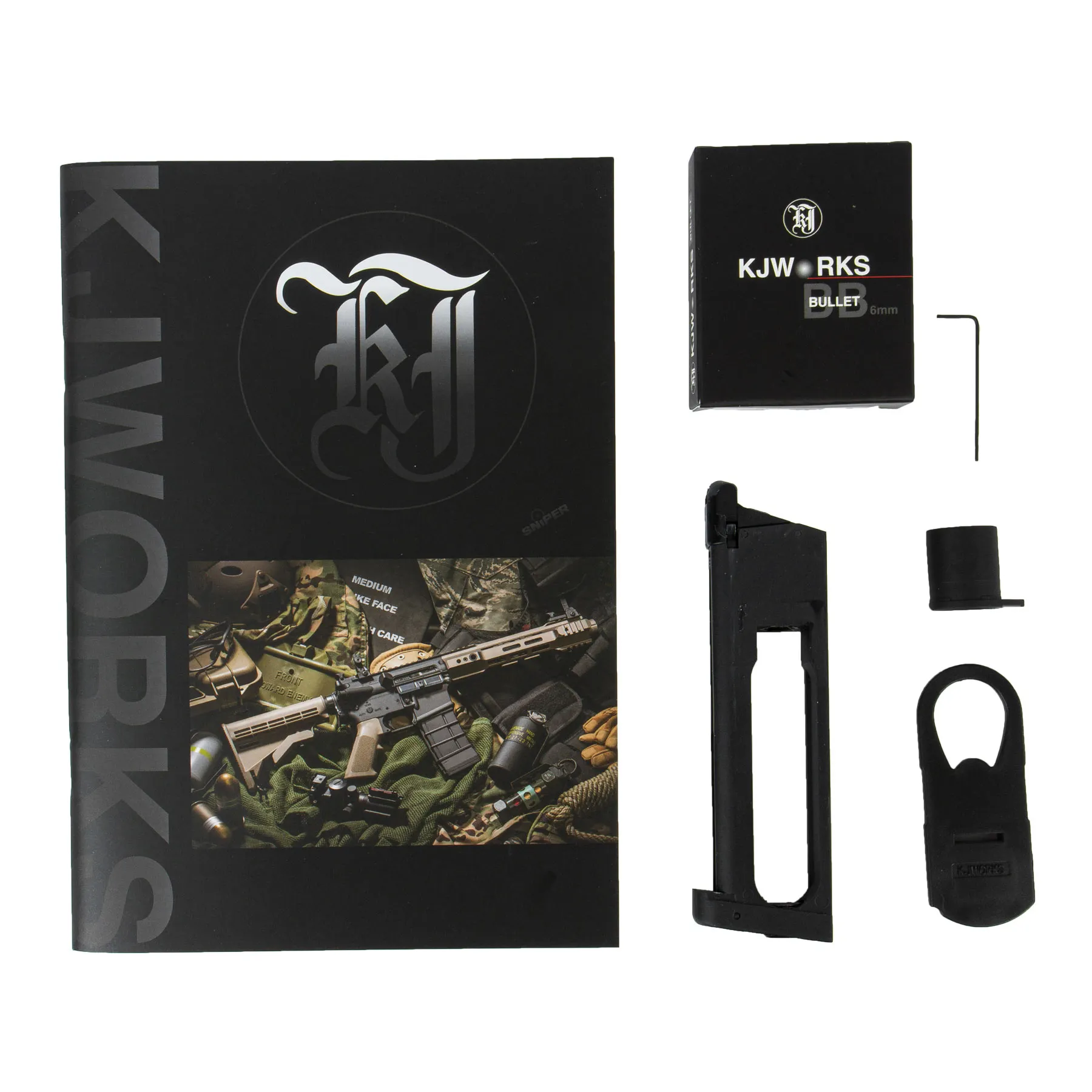 KJ Works KP 16 Full Metal Tan CO2 Softair