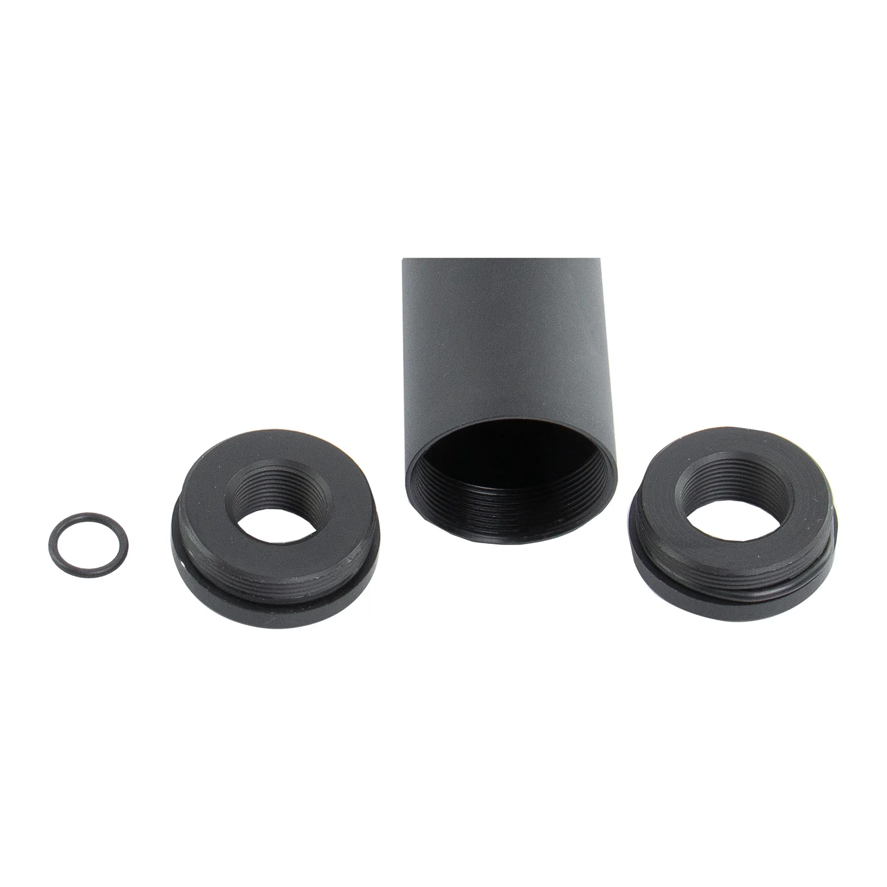 135mm CCW/CW 14mm & CW 16mm Suppressor, Black