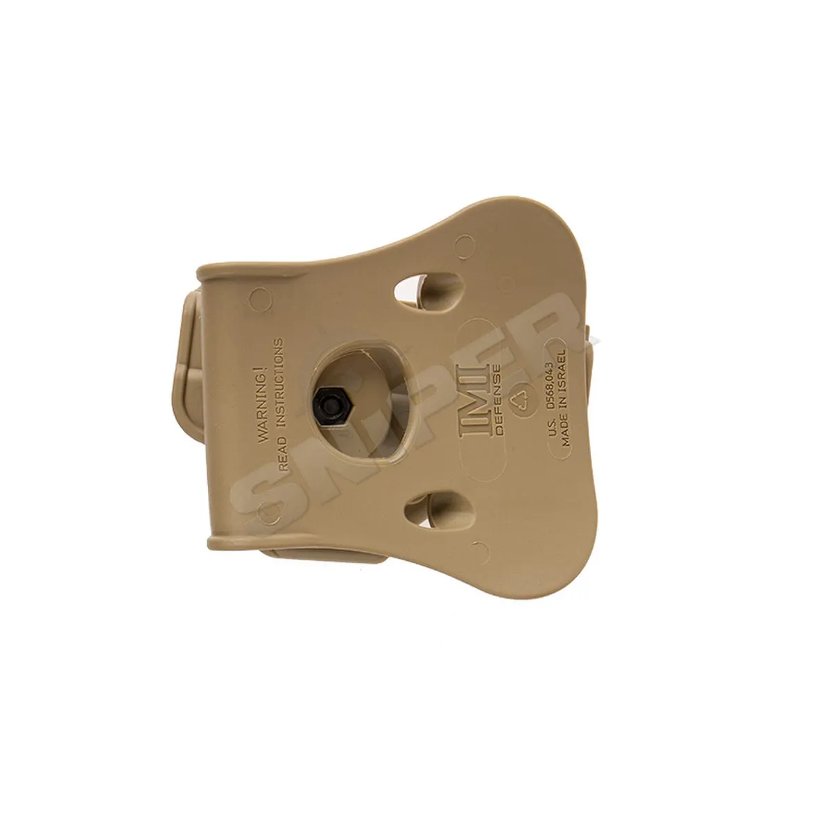 Linkshänder Holster für Glock 19/23/25/32, Tan
