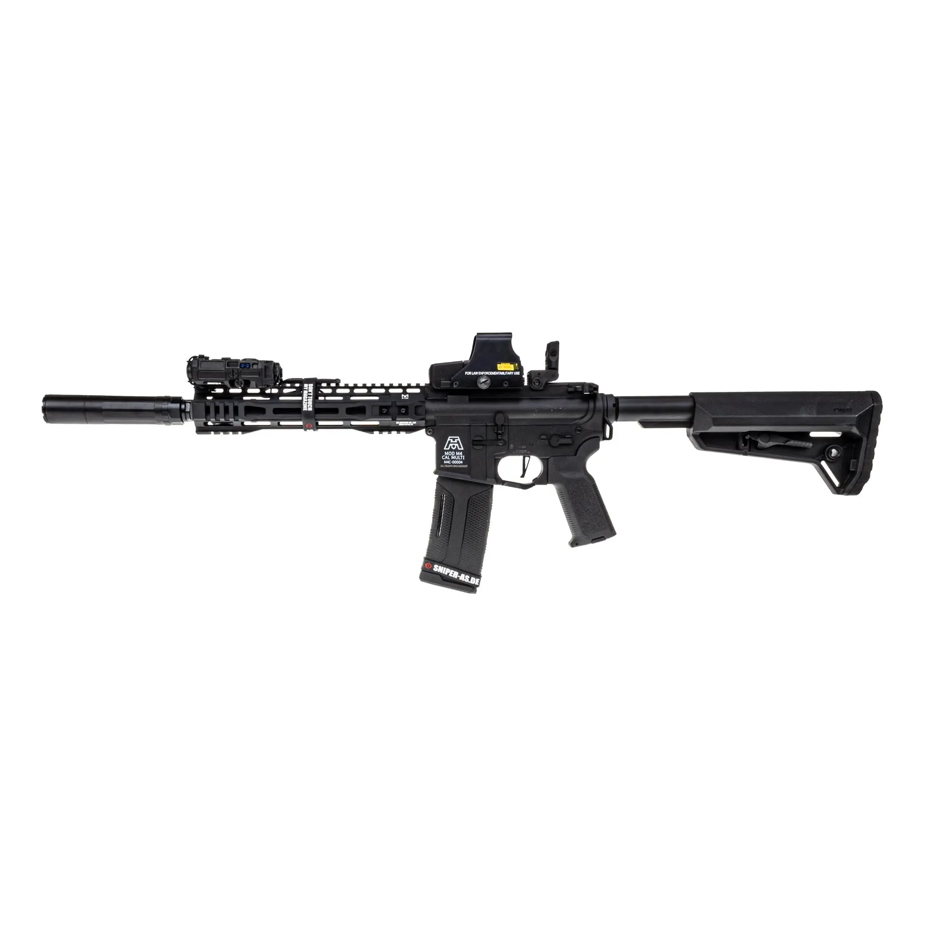 Prep my Airsoft - Lancer x BG SPR 10" Gen3 Nebula ETU (S)AEG, Black