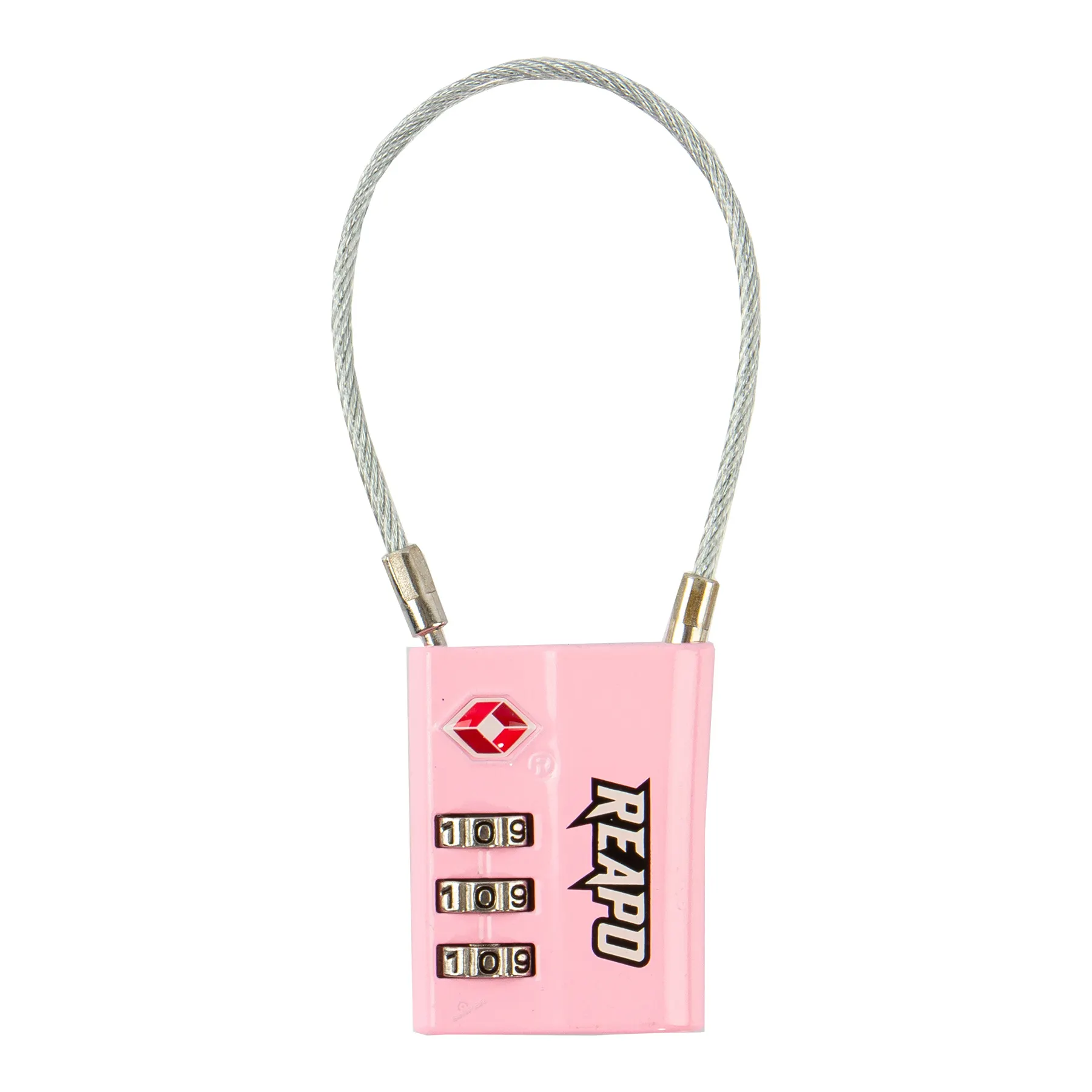 Reapo XL Zahlenschloss TSA lock, Rosa