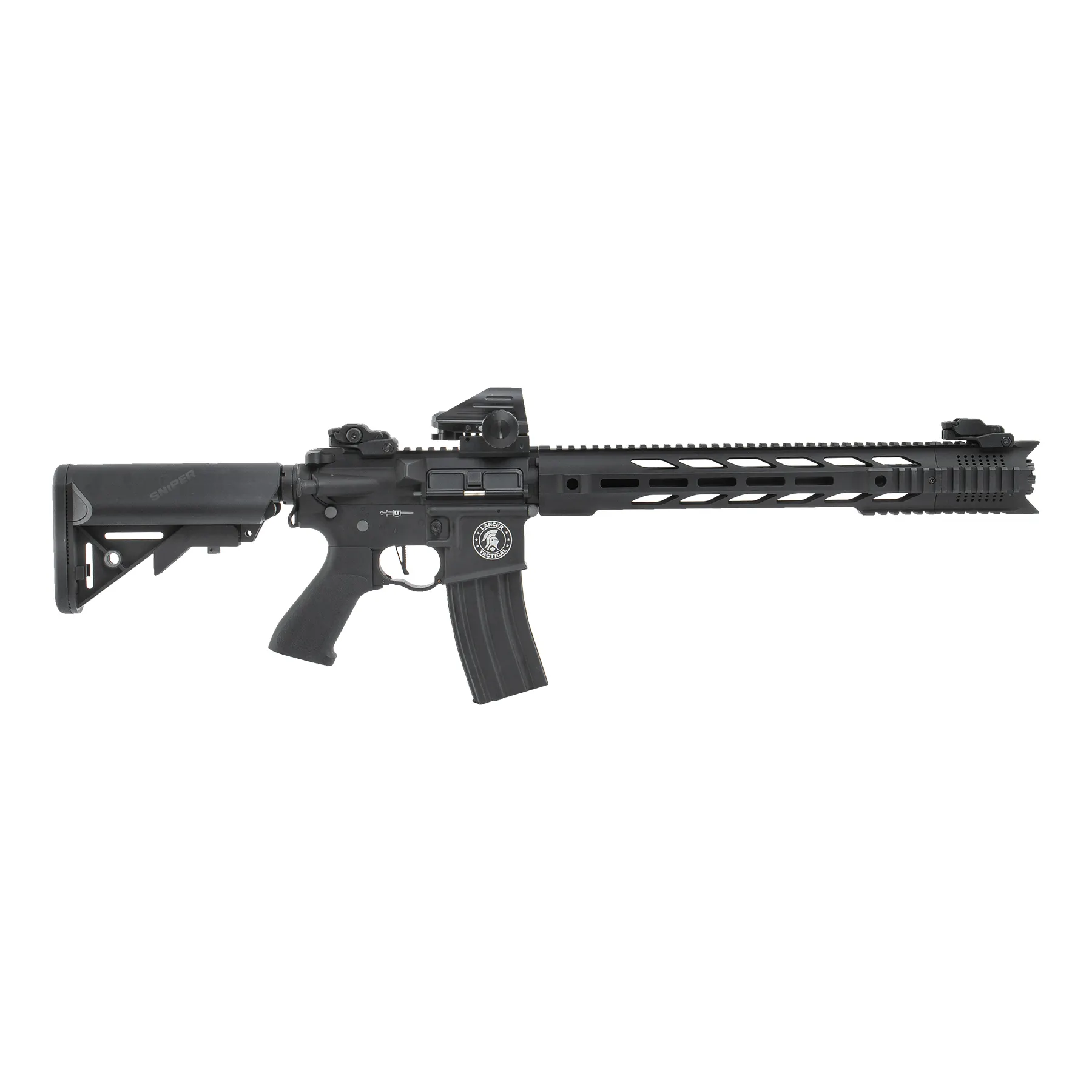 Interceptor Hybrid 10" (S)AEG w/ Reflex Sight, Black
