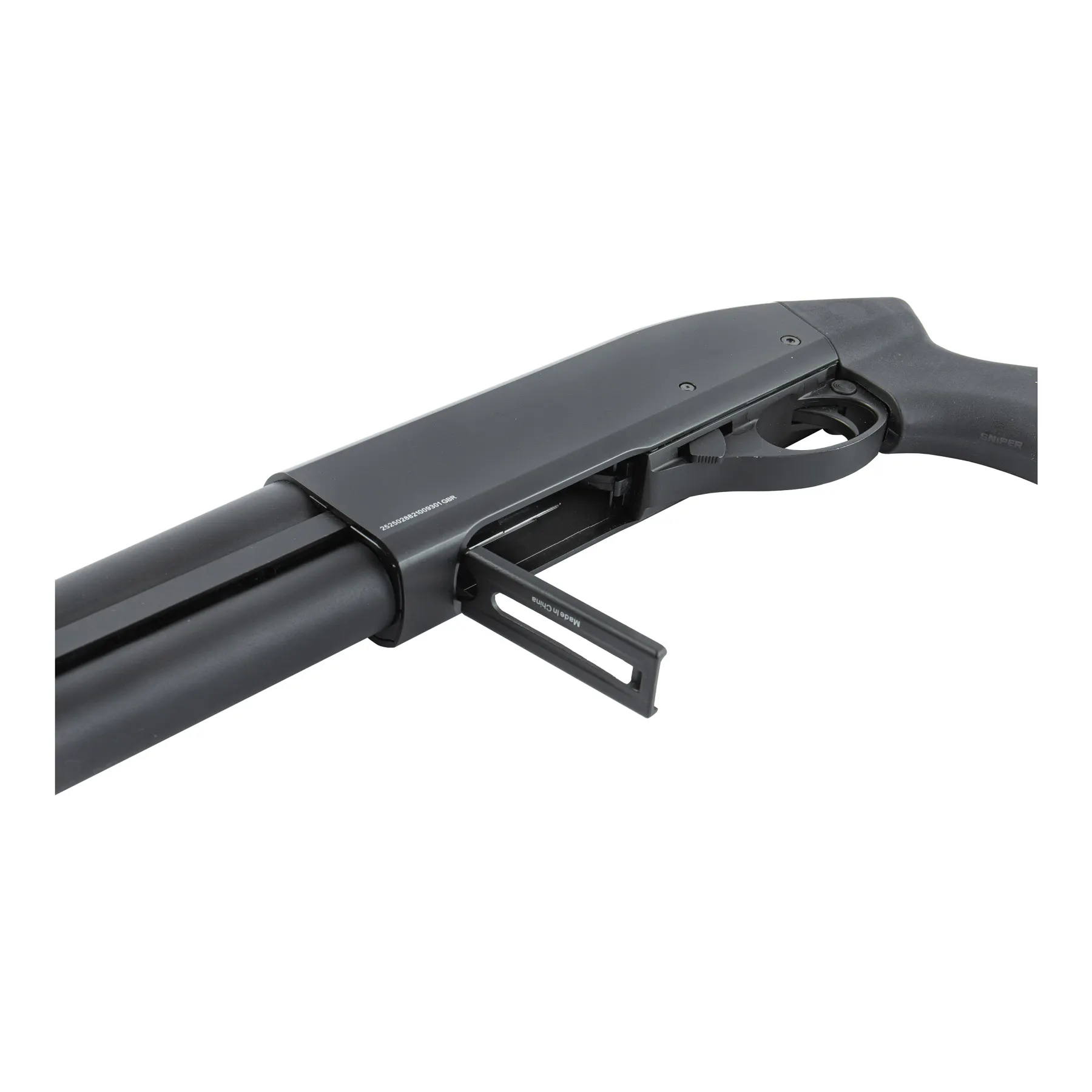 M870 Tri-Shot Action Pumpgun, Short, Black