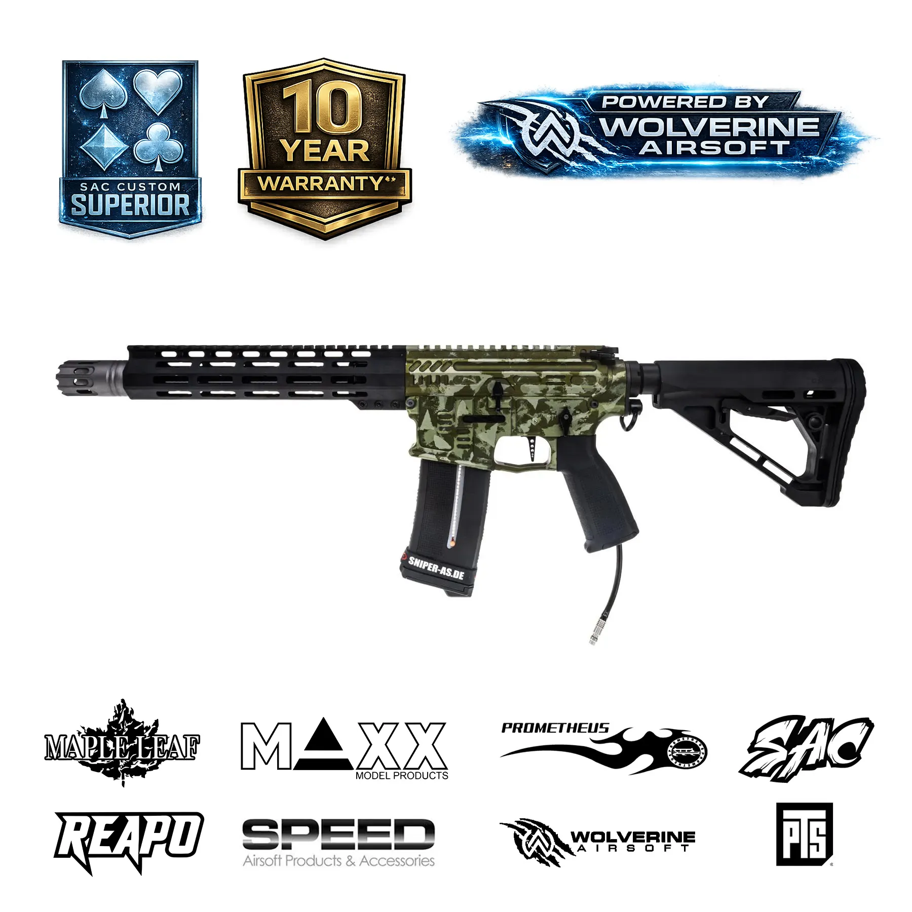 SAC AR SOLID - "Midnight Assault", HPA