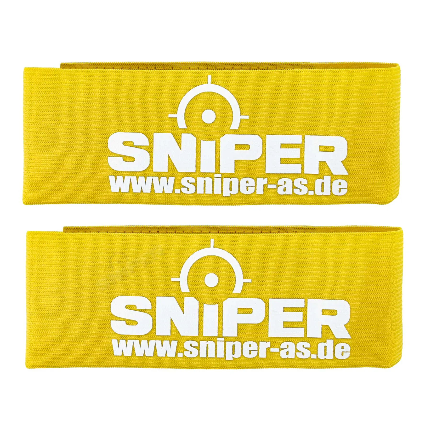 Sniper Teamarmbänder 2er Pack, Gelb Sniper Teamarmbänder 2er Pack, Gelb