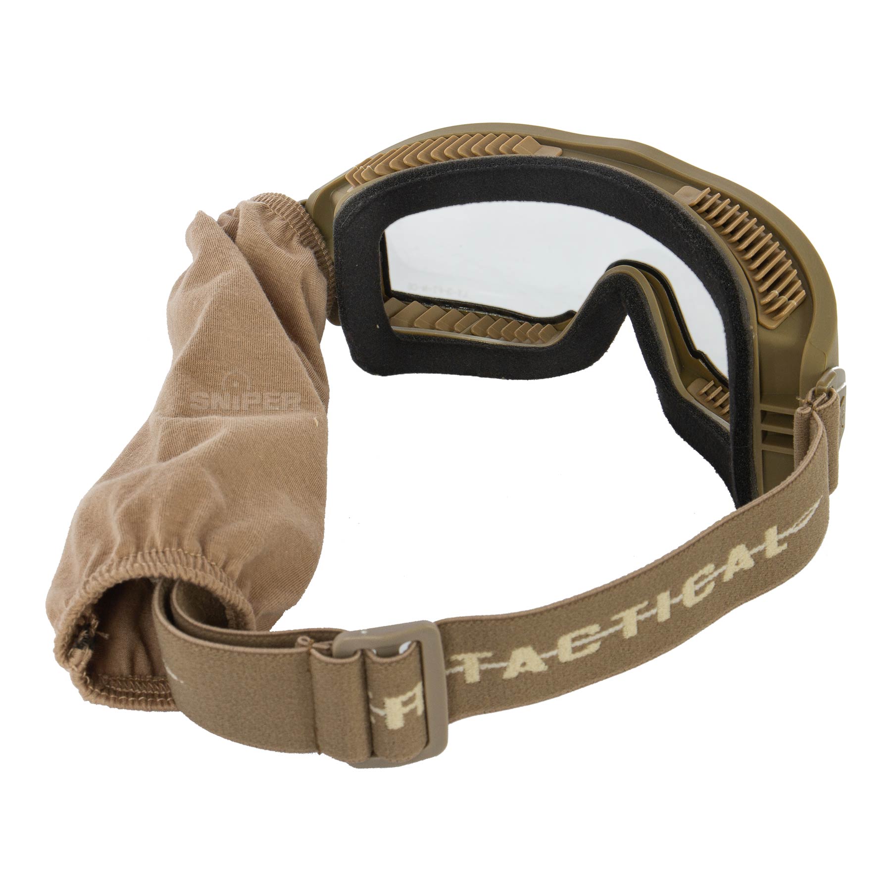 Aero Thermal Series Mask, Tan/Clear