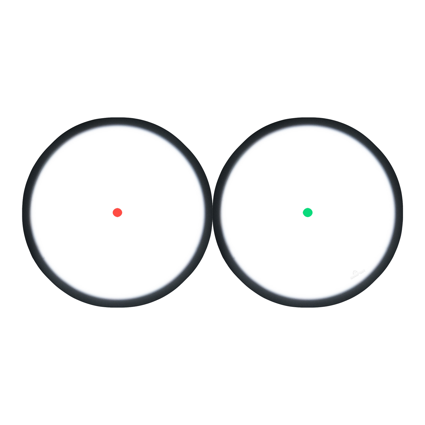 Red/Green M2 Red Dot Visier, 1x30. Red
