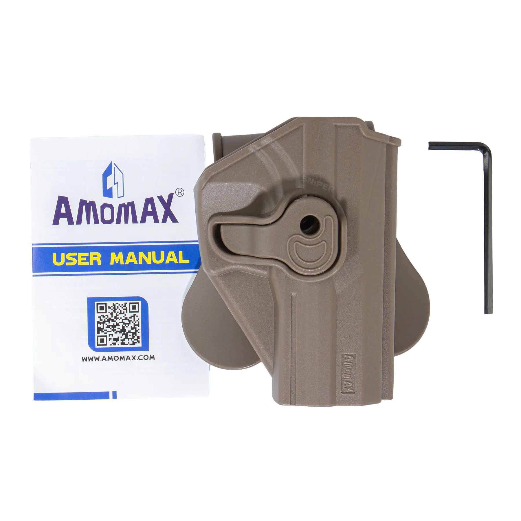 Amomax Formholster für GTP-9 & USP, Tan