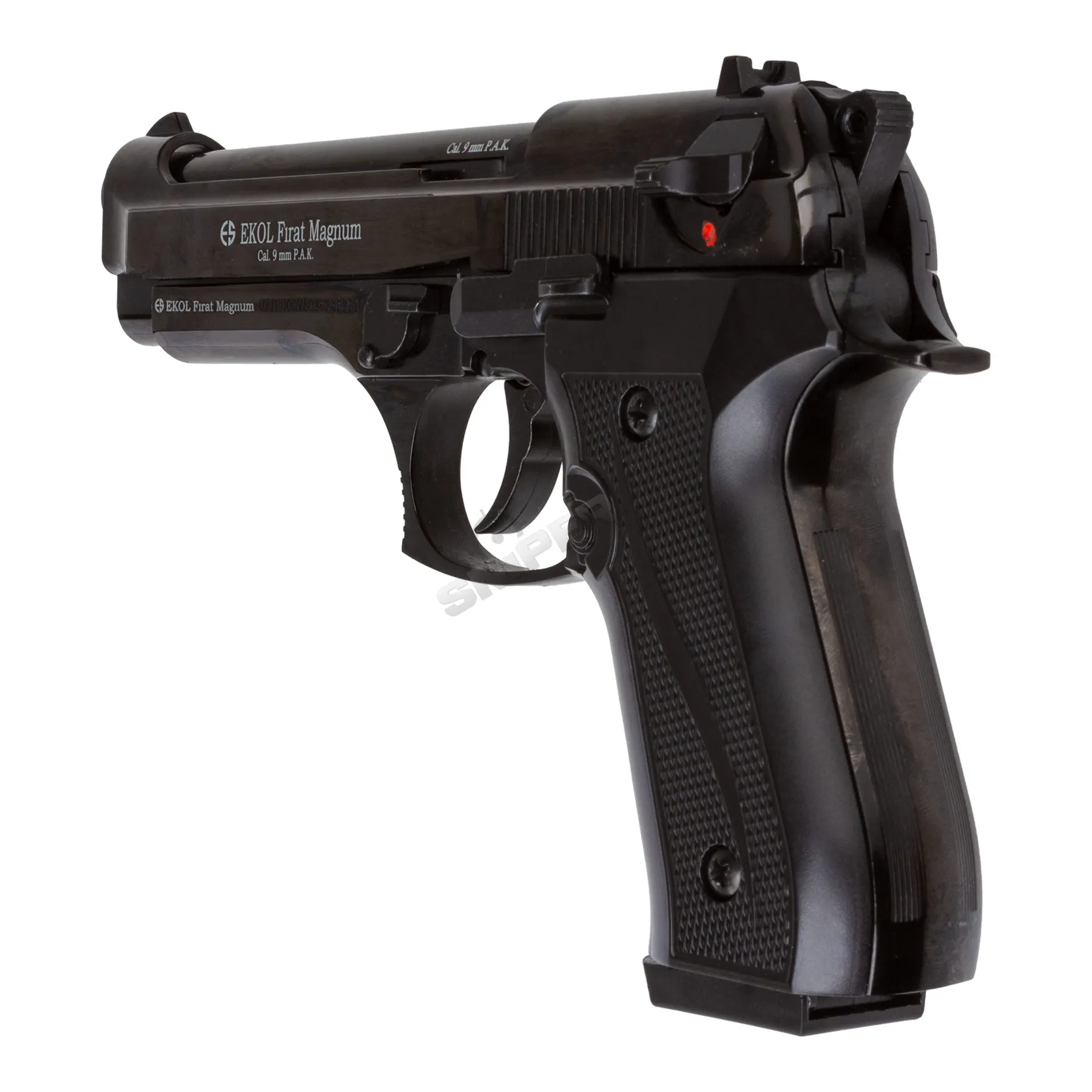 Silvester Bundle #1 EKOL Firat 9mm P.A.K. Schreckschusspistole, Black EKOL Firat 9mm P.A.K. Schreckschusspistole, Black