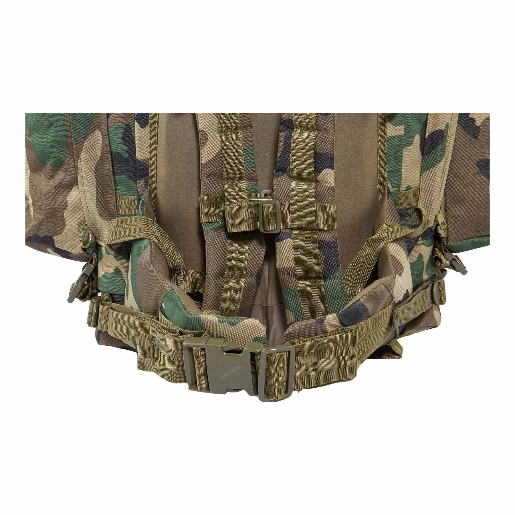 Backpack Commando Rucksack 70l + 16l, Woodland