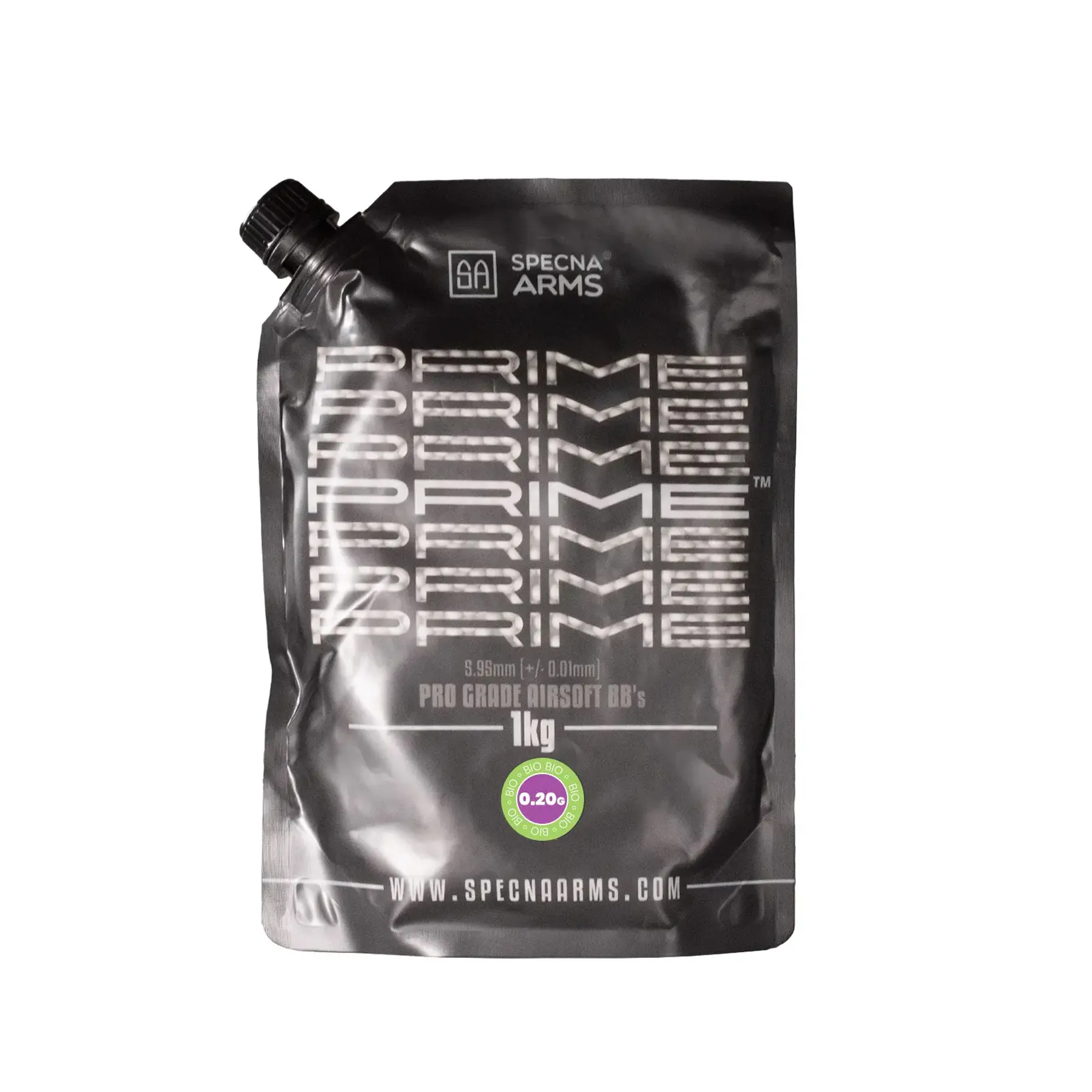 Specna Arms Prime 0.20g Bio BBs, 1kg Beutel
