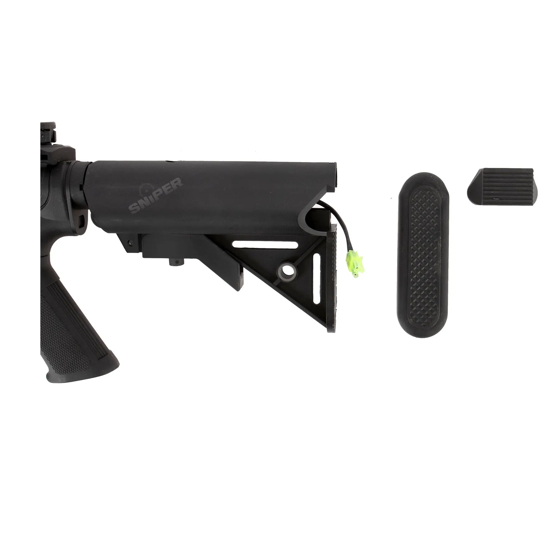 M4 SD ETU+ Mosfet AEG < 0,5 Joule, Black M4 SD ETU+ Mosfet AEG < 0,5 Joule, Black