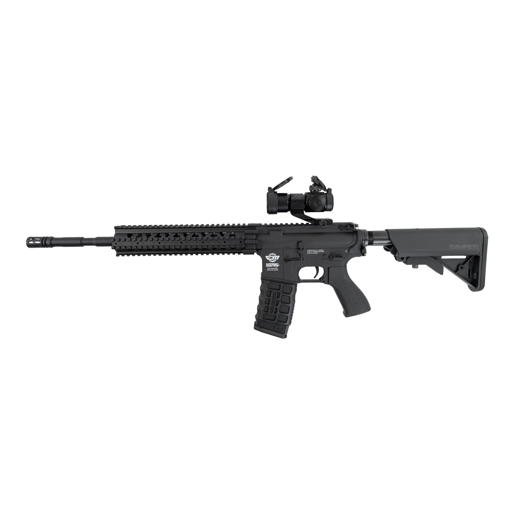 G&G CM16 SRS ETU < 0,5 Joule Softair Gewehr, Black