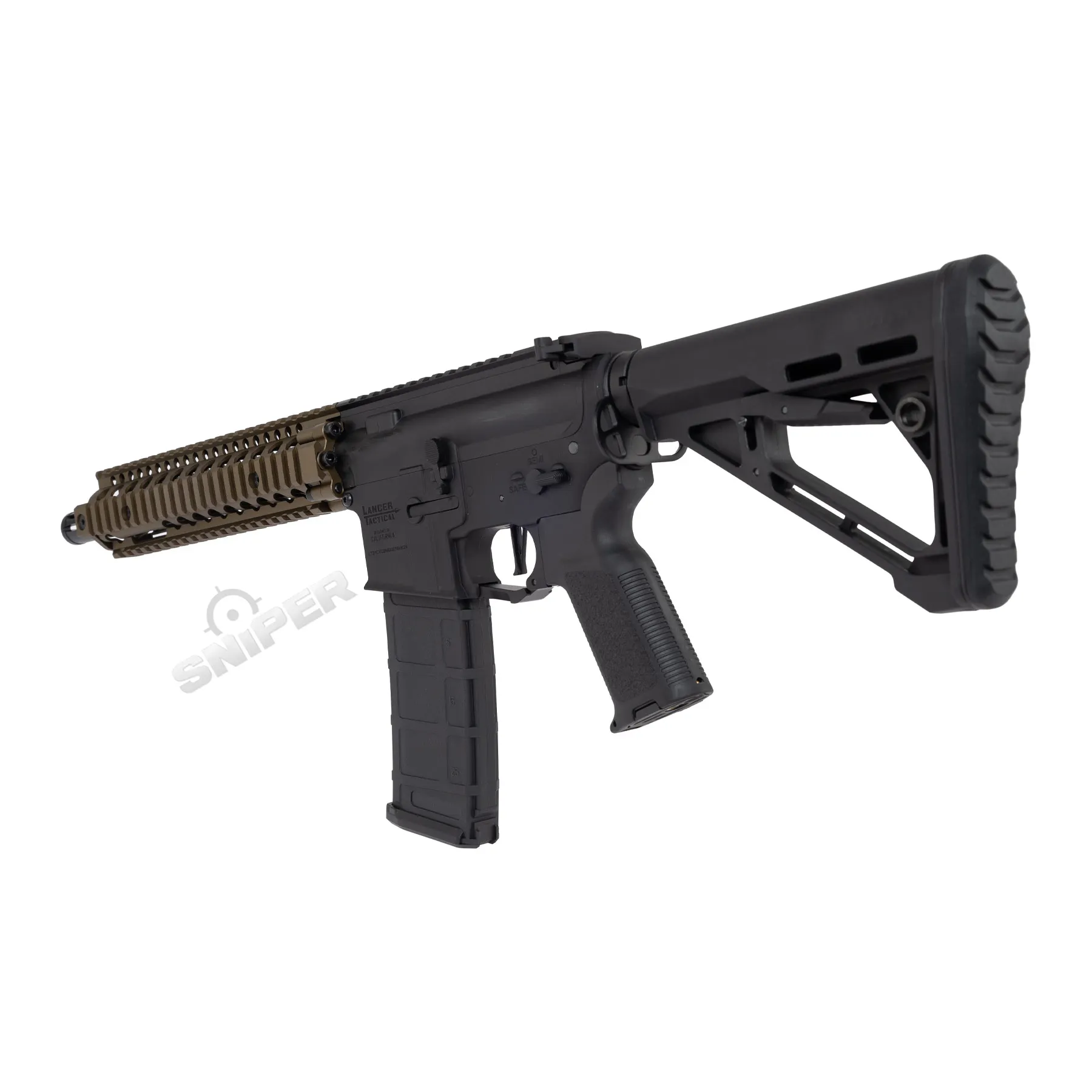 Einsteiger Set #1 - Lancer MK18 Gen3 New Version w/ ETU Full Metal (S)AEG, Black/Bronze