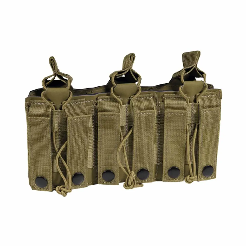 Corso Tactical Triple Mag-Pouch Dagger MK1 für M4, Coyote
