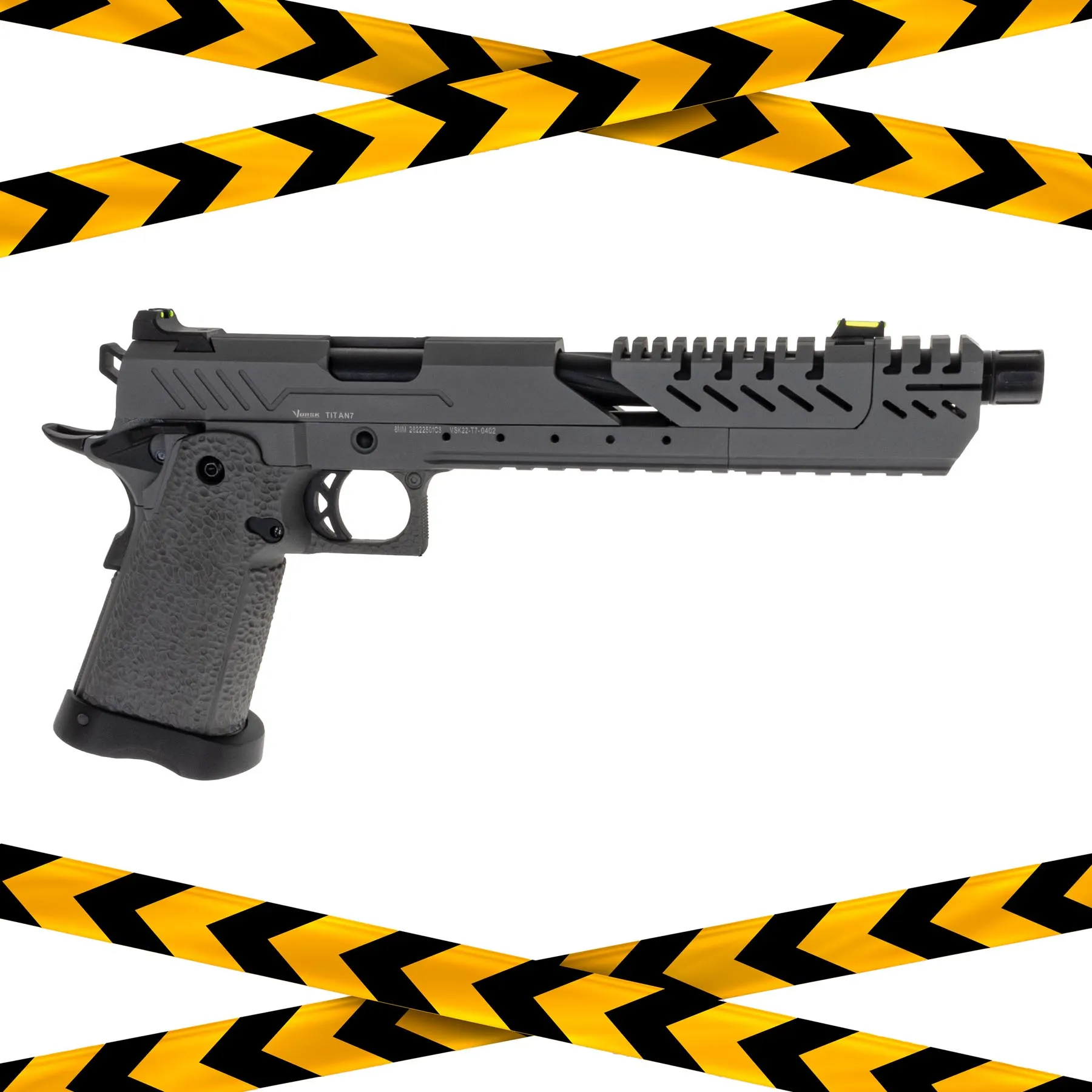 B-Ware Vorsk Hi-Capa Titan 7, Grey, GBB