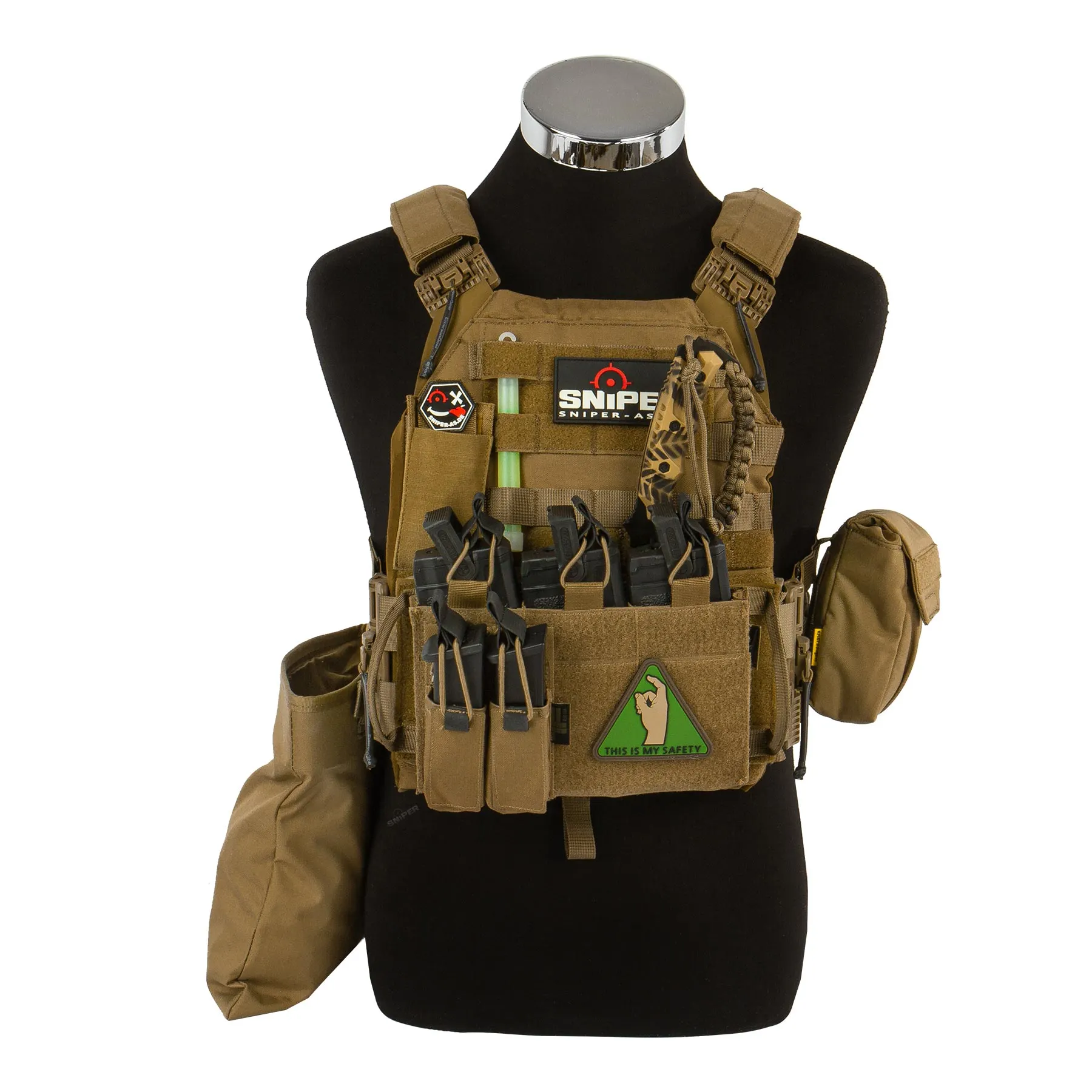 Prep my Airsoft - JPC 2.0 Plattenträger #1, Coyote Brown