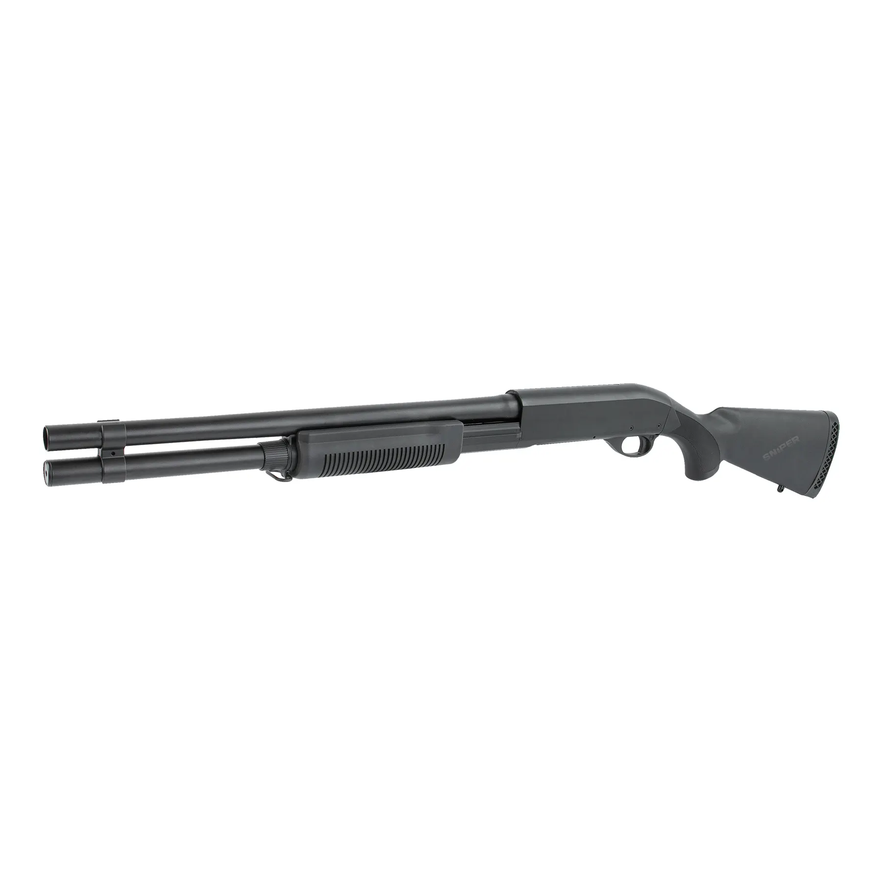 M870 Sheriff Tri-Shot Spring Shotgun, Black