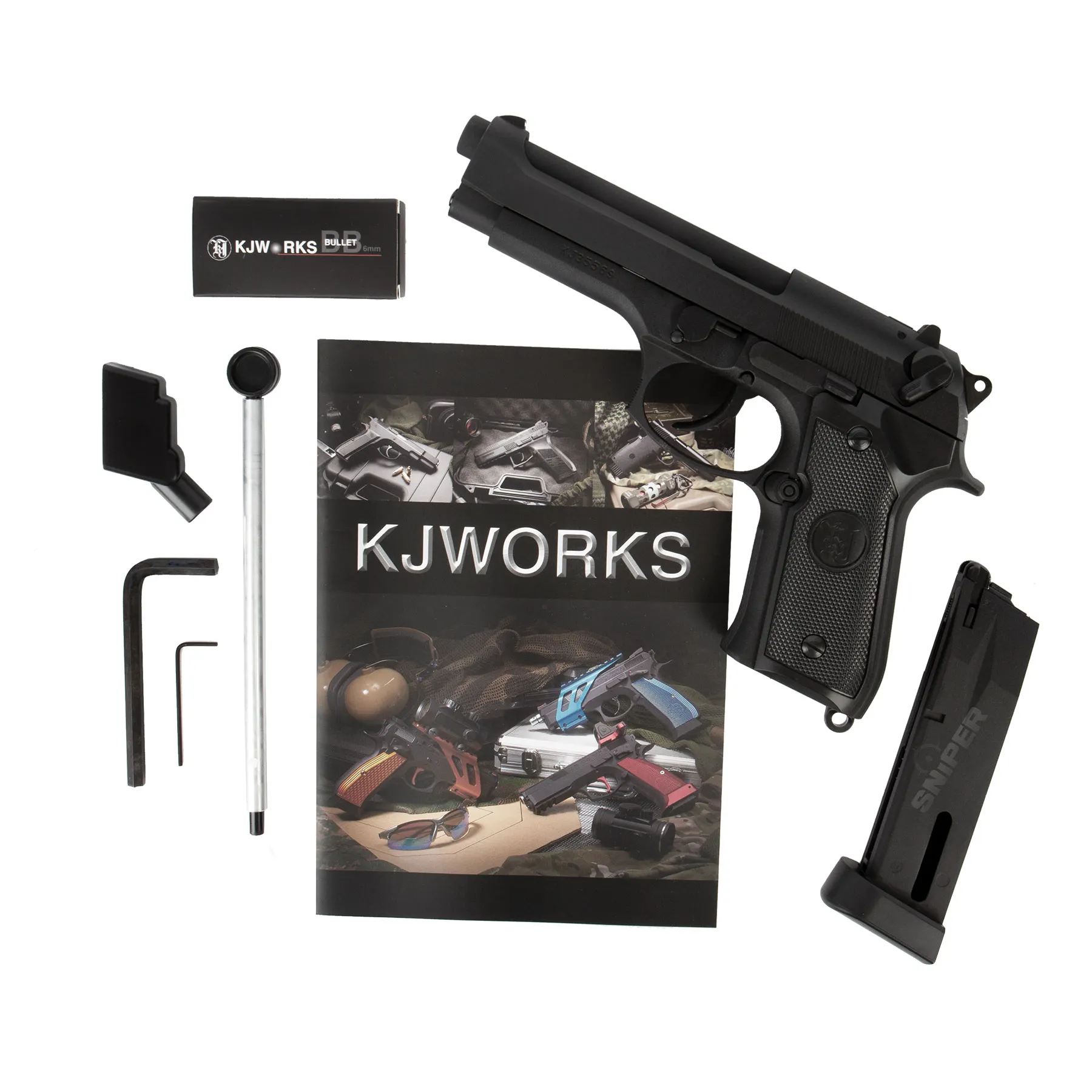 M9 Full Metal CO2, Black