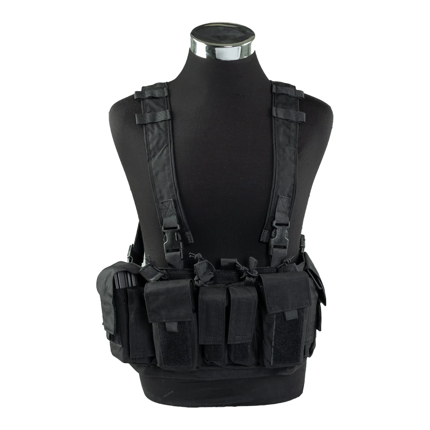 MF style UW GenIV Tactical Chest Rig, Black