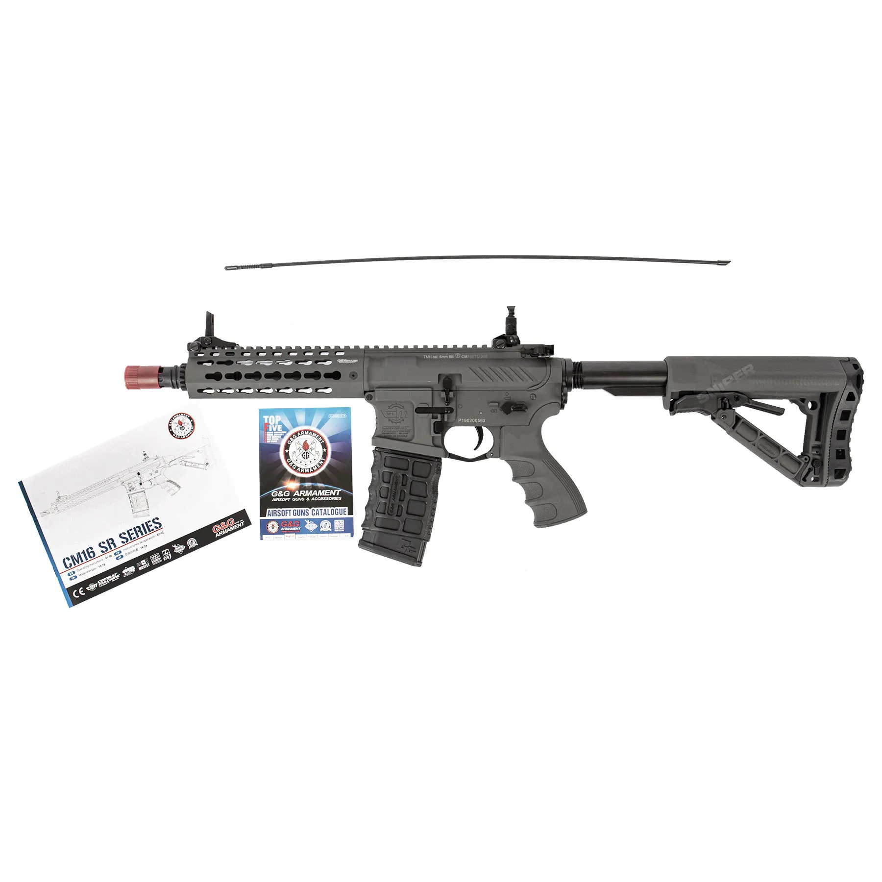 CM16 SRS (S)AEG ETU, Grey