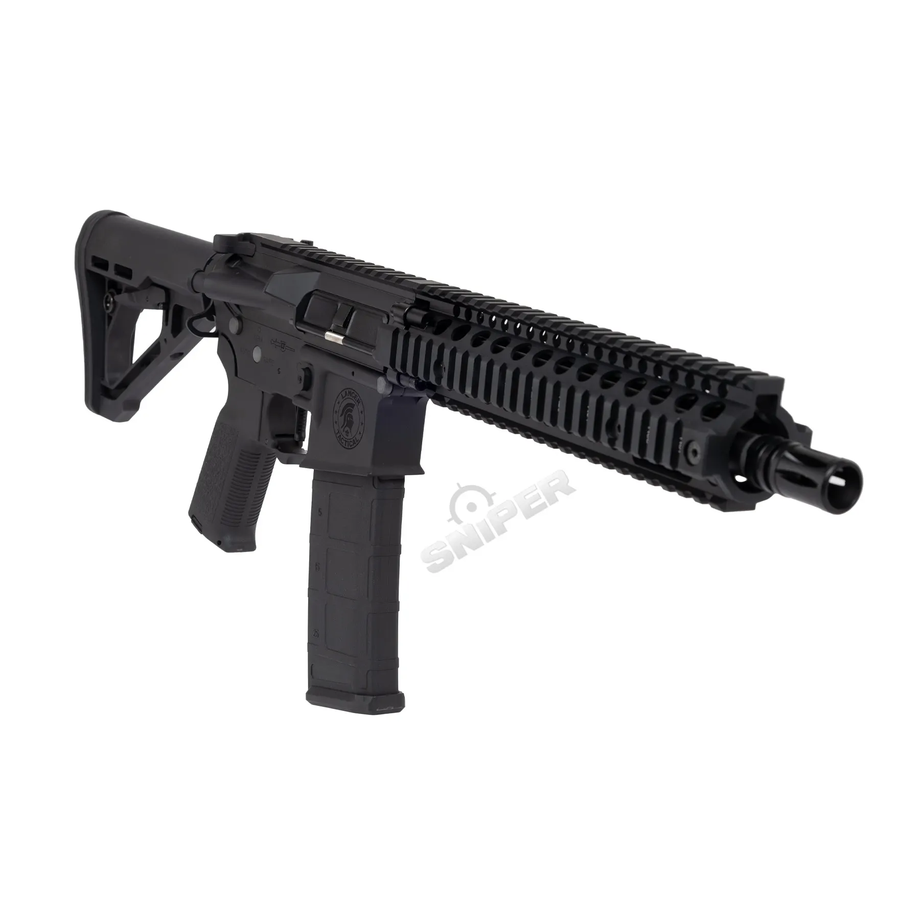 Einsteiger Set #1 - Lancer MK18 Gen3 New Version ETU Full Metal (S)AEG, Black