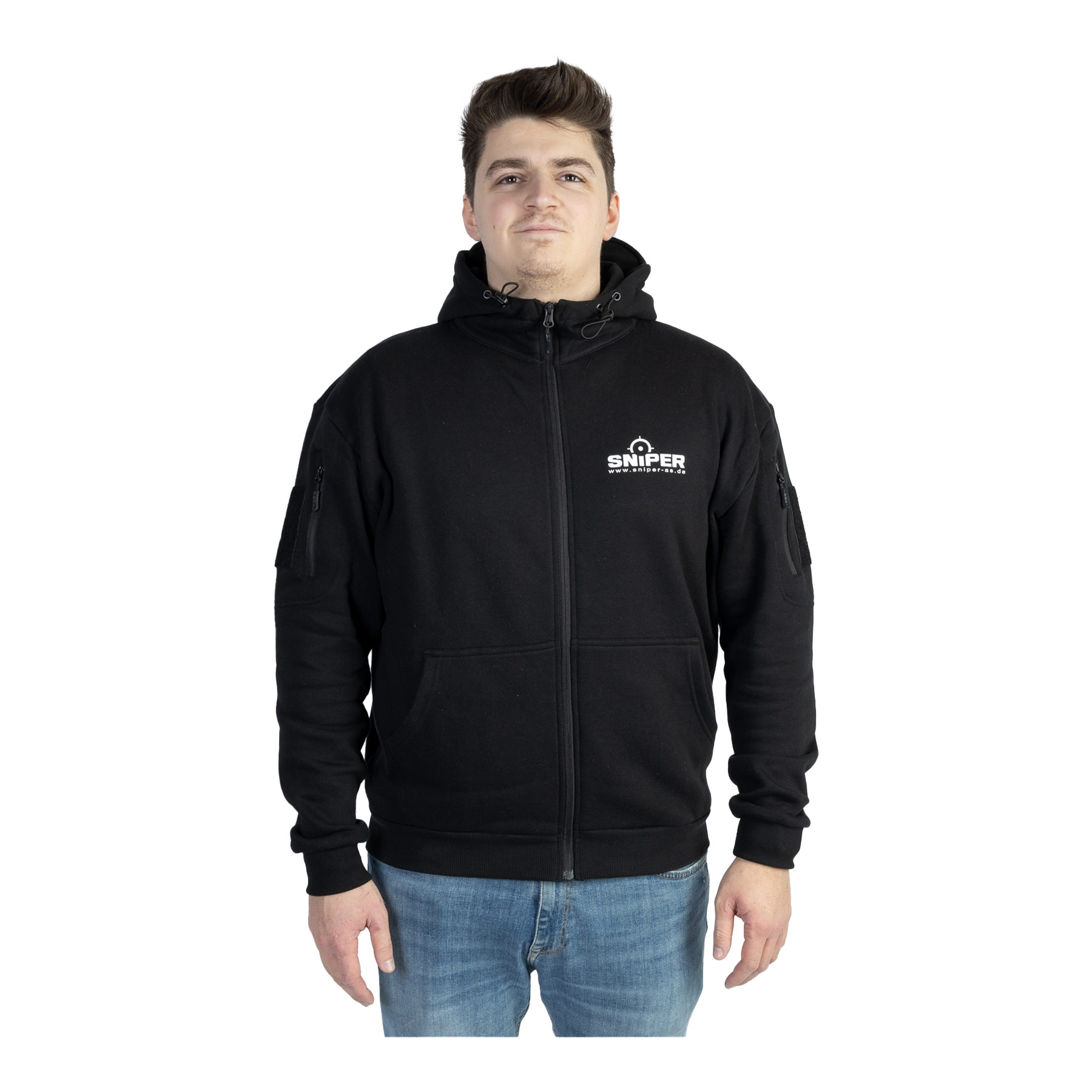 Sniper-As Tactical Hoodie, Black