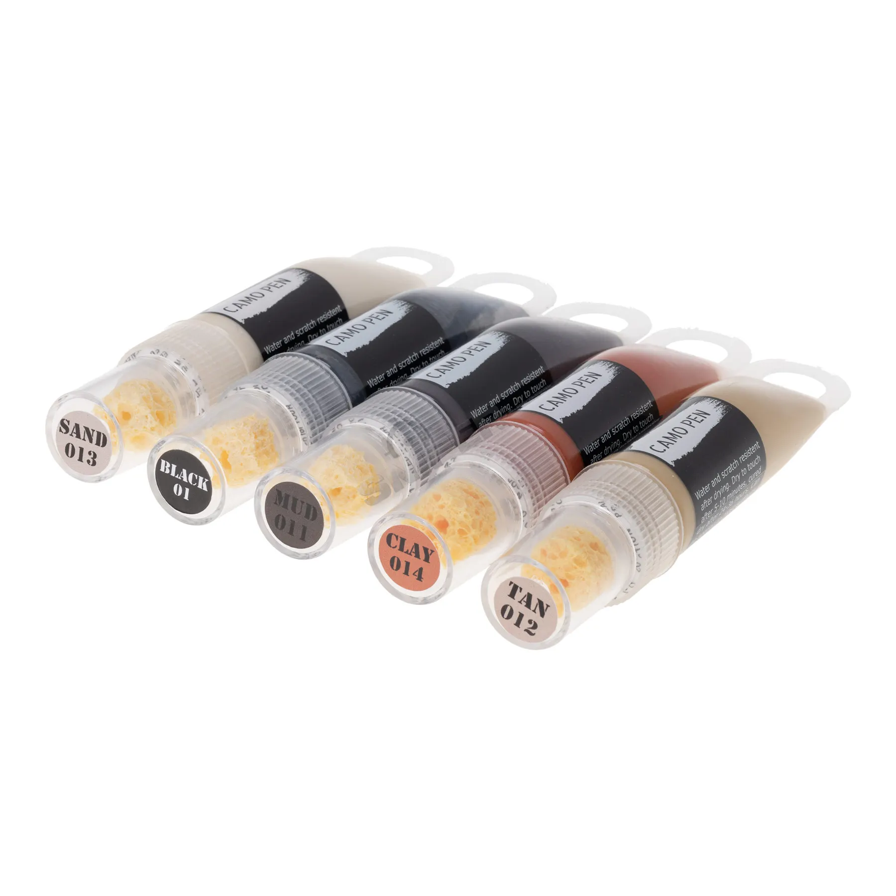 Camo-Pen Camouflage Paint Set 5er Pack, Desert