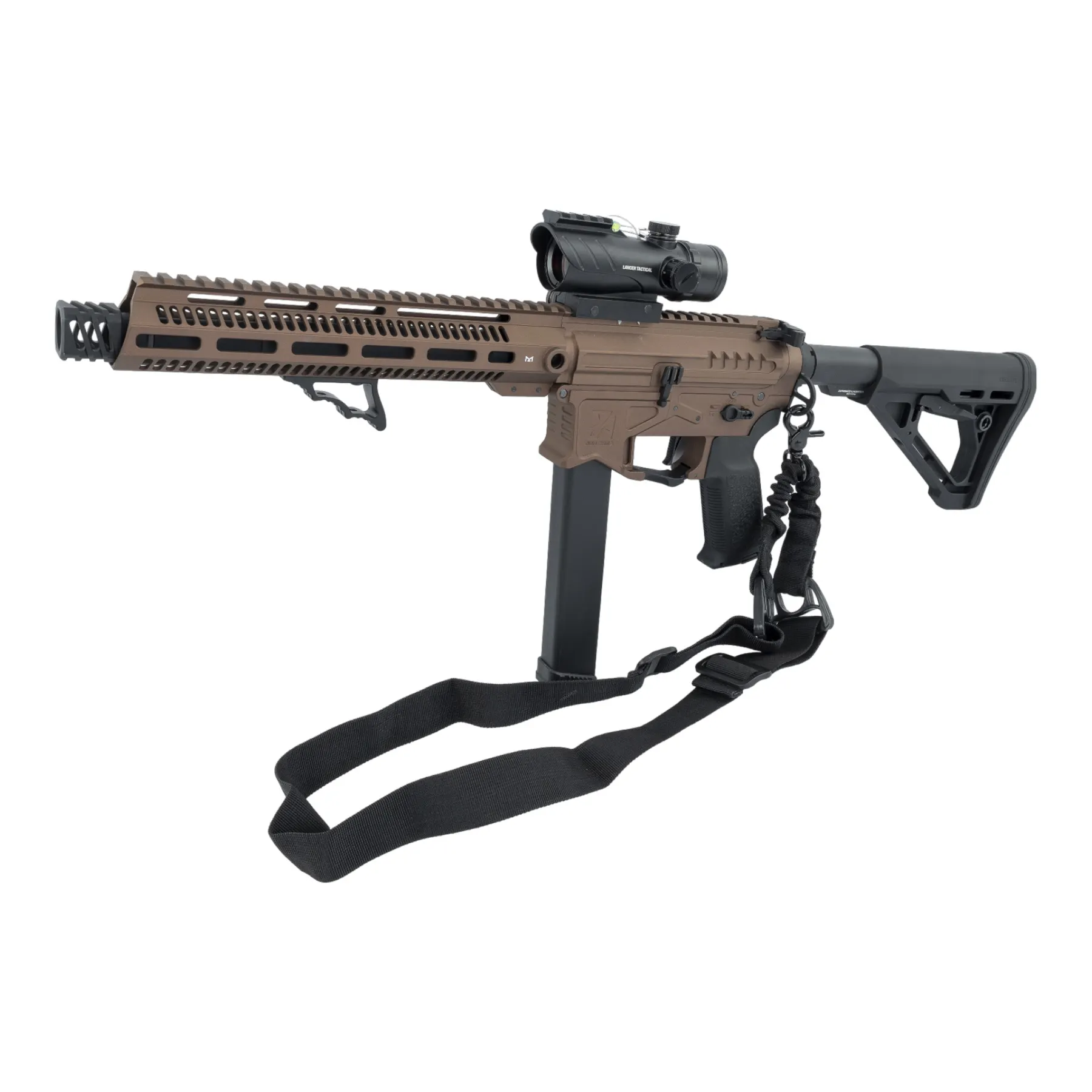 Prep my Airsoft - Zion Arms PW9 M-Lok 10" (S)AEG, Chocolate