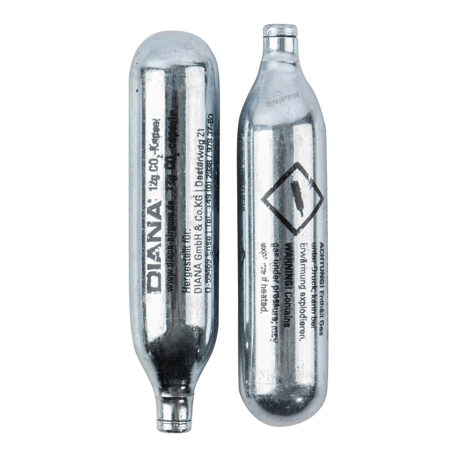 Diana 12g Co2 Kapseln, 25 Stück Diana 12g Co2 Kapseln, 25 Stück
